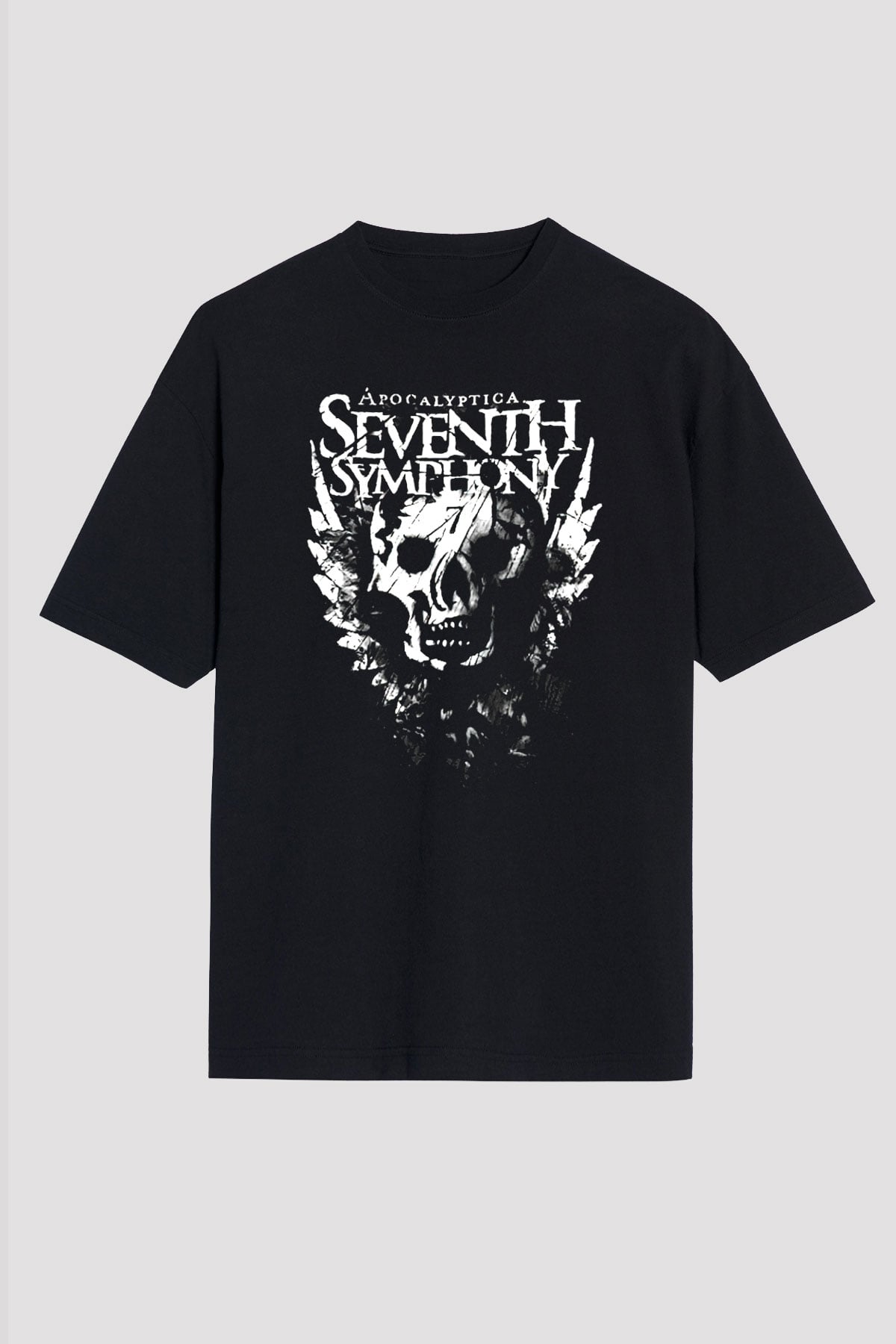 Apocalyptica Siyah Unisex Oversize Tişört T-Shirt