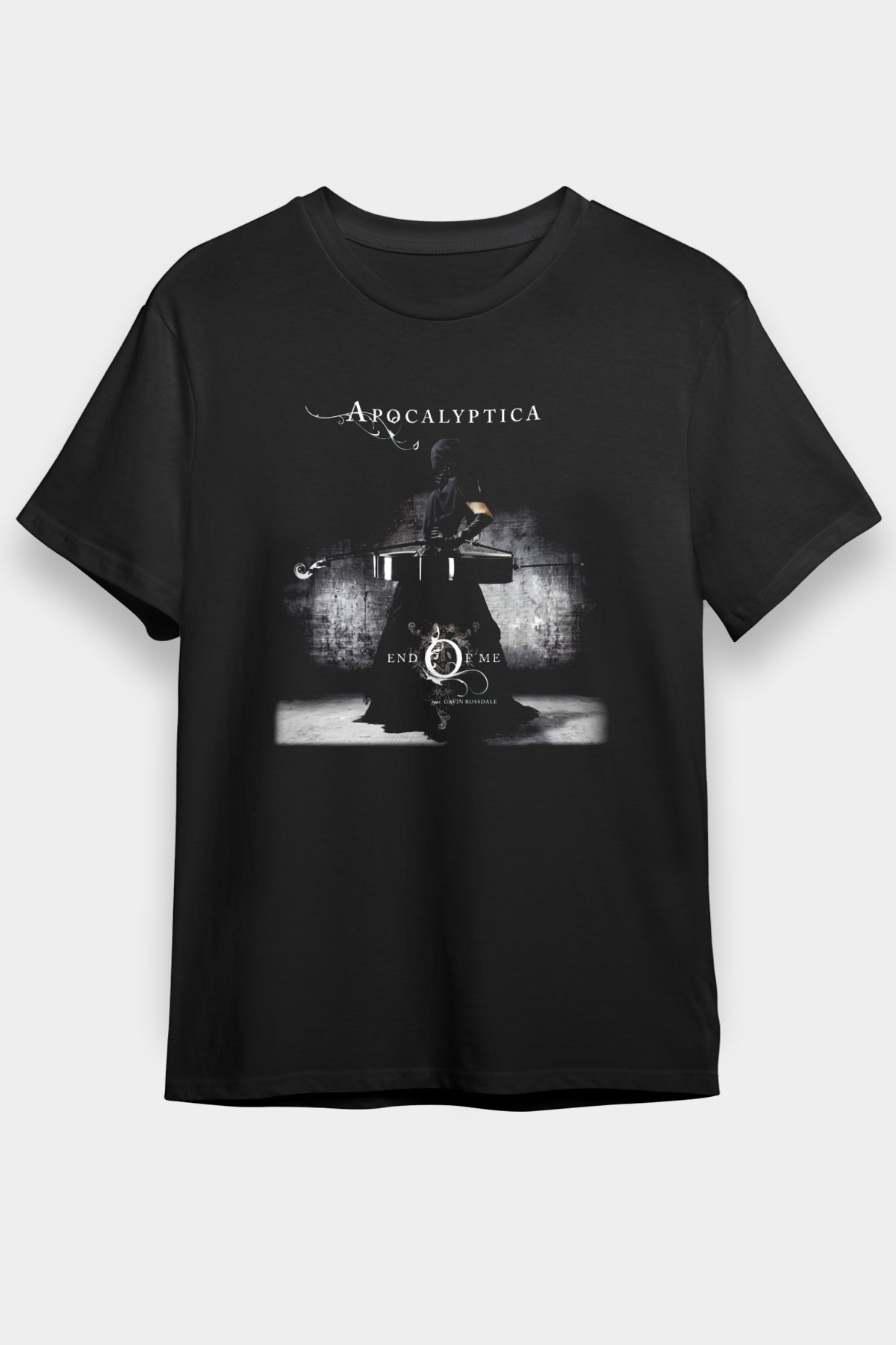 Apocalyptica Siyah Unisex Tişört T-Shirt - TişörtFabrikası