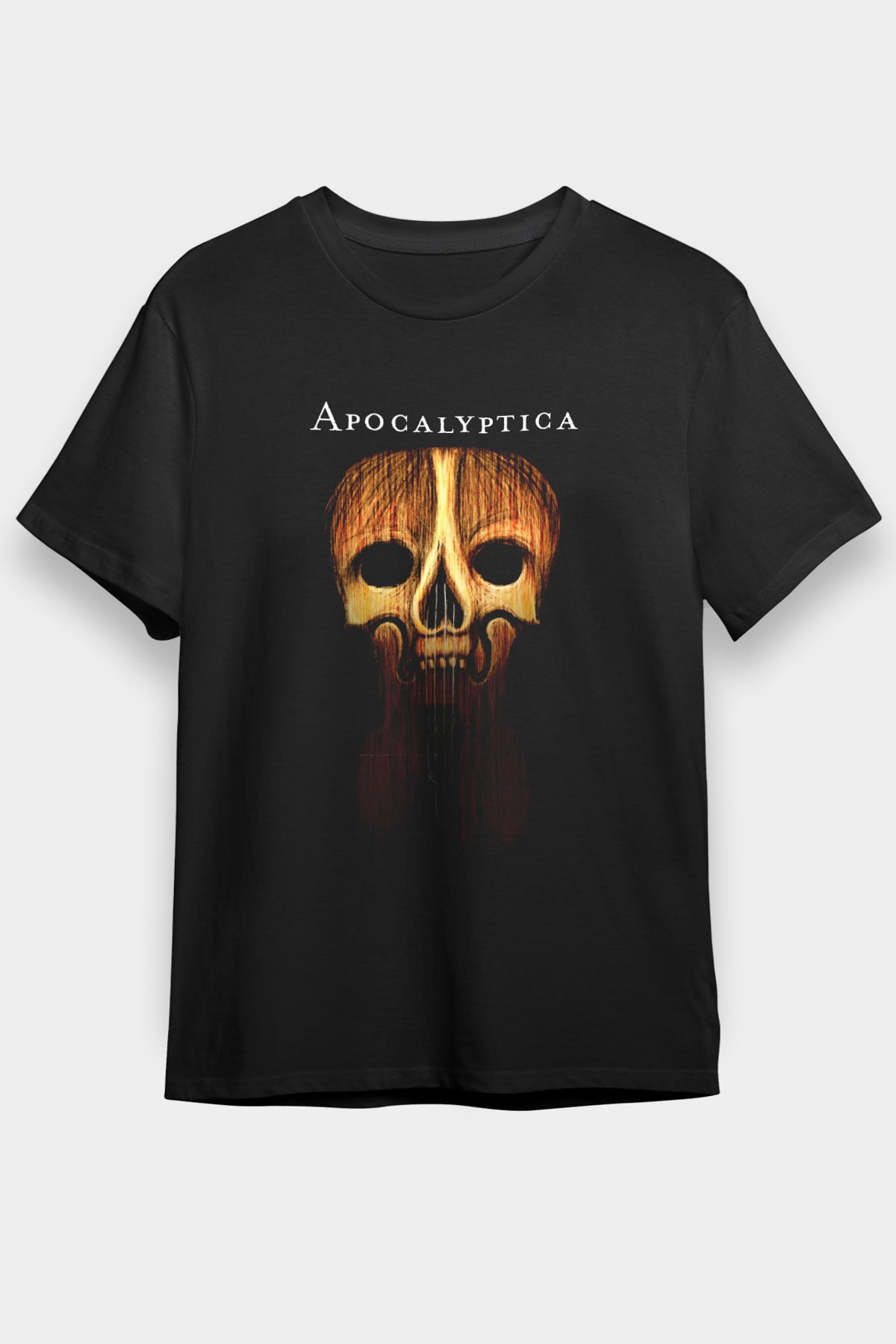 Apocalyptica Siyah Unisex Tişört T-Shirt - TişörtFabrikası