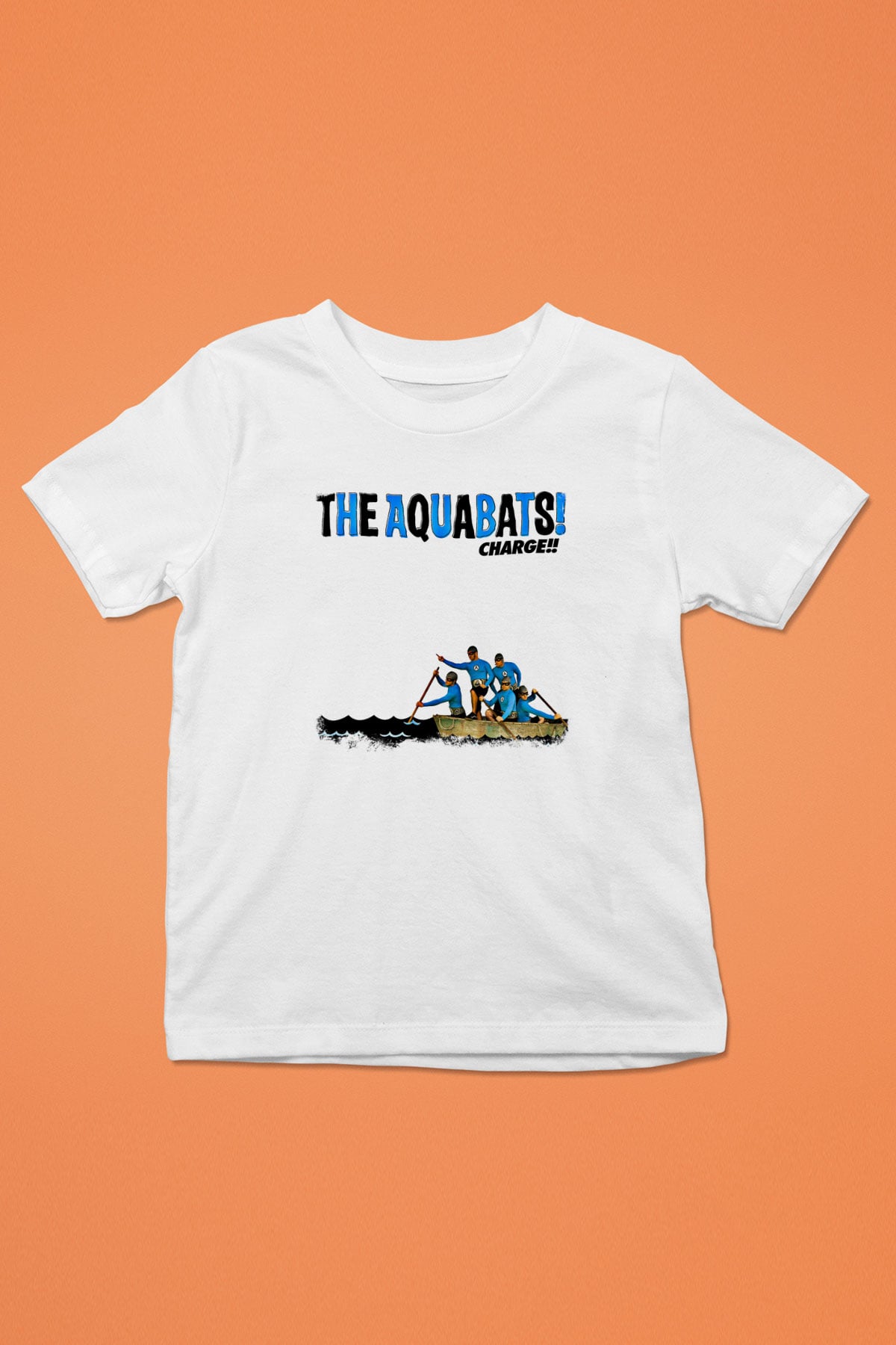 Aquabats Baskılı Unisex Beyaz Çocuk Tişört