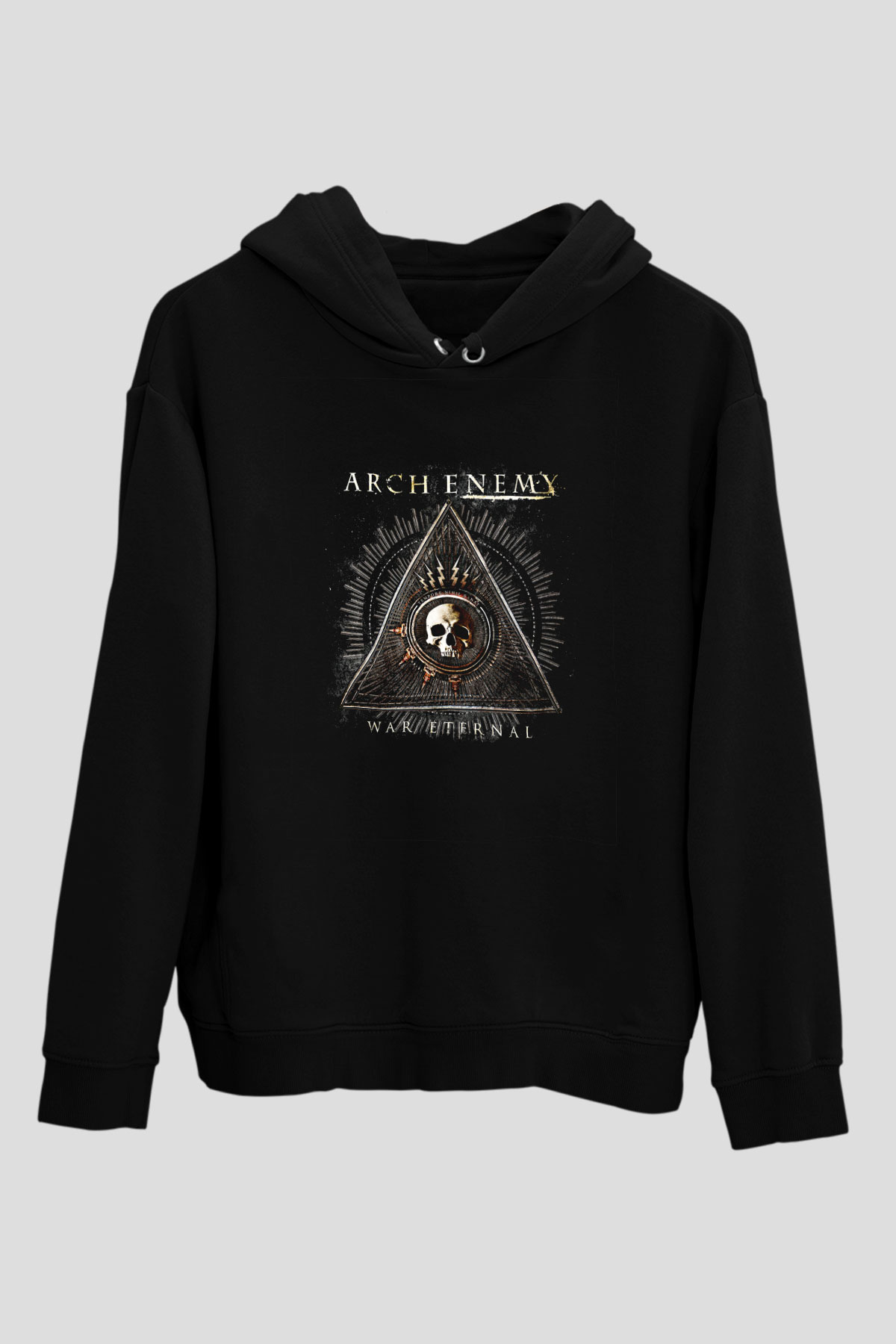 Arch Enemy Baskılı Unisex Siyah Hoodie