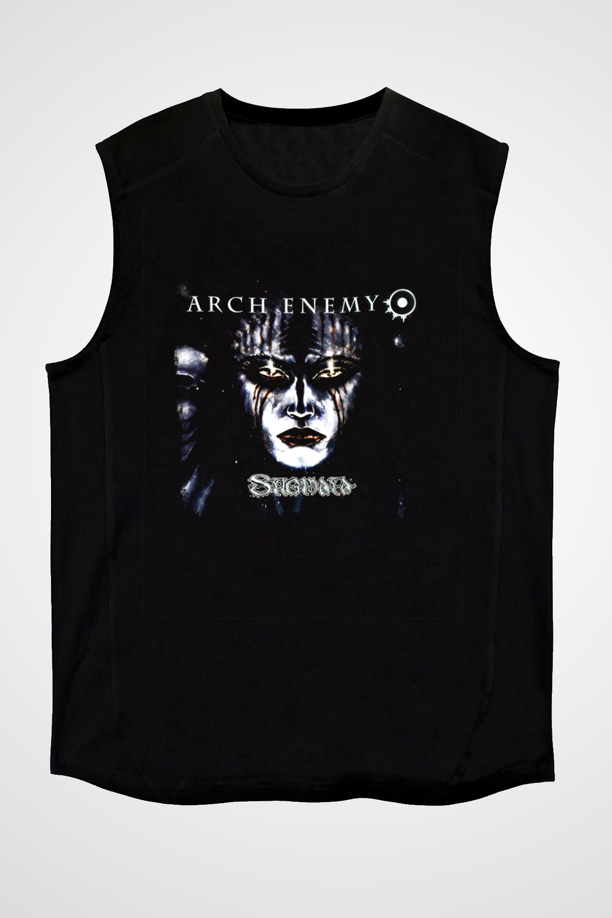 Arch Enemy Baskılı Unisex Siyah Kolsuz Tişört