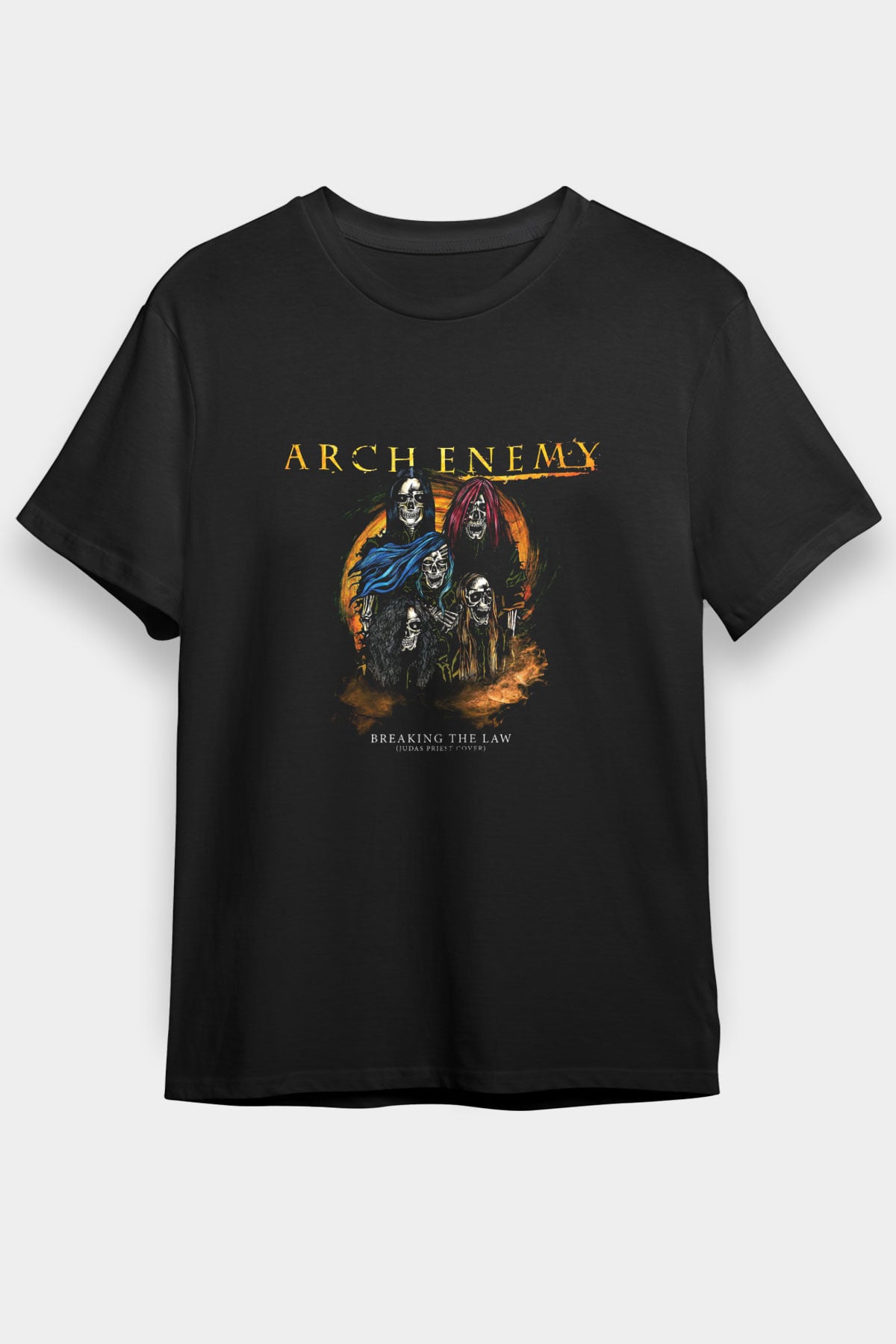 Arch Enemy Baskılı Unisex Siyah Tişört