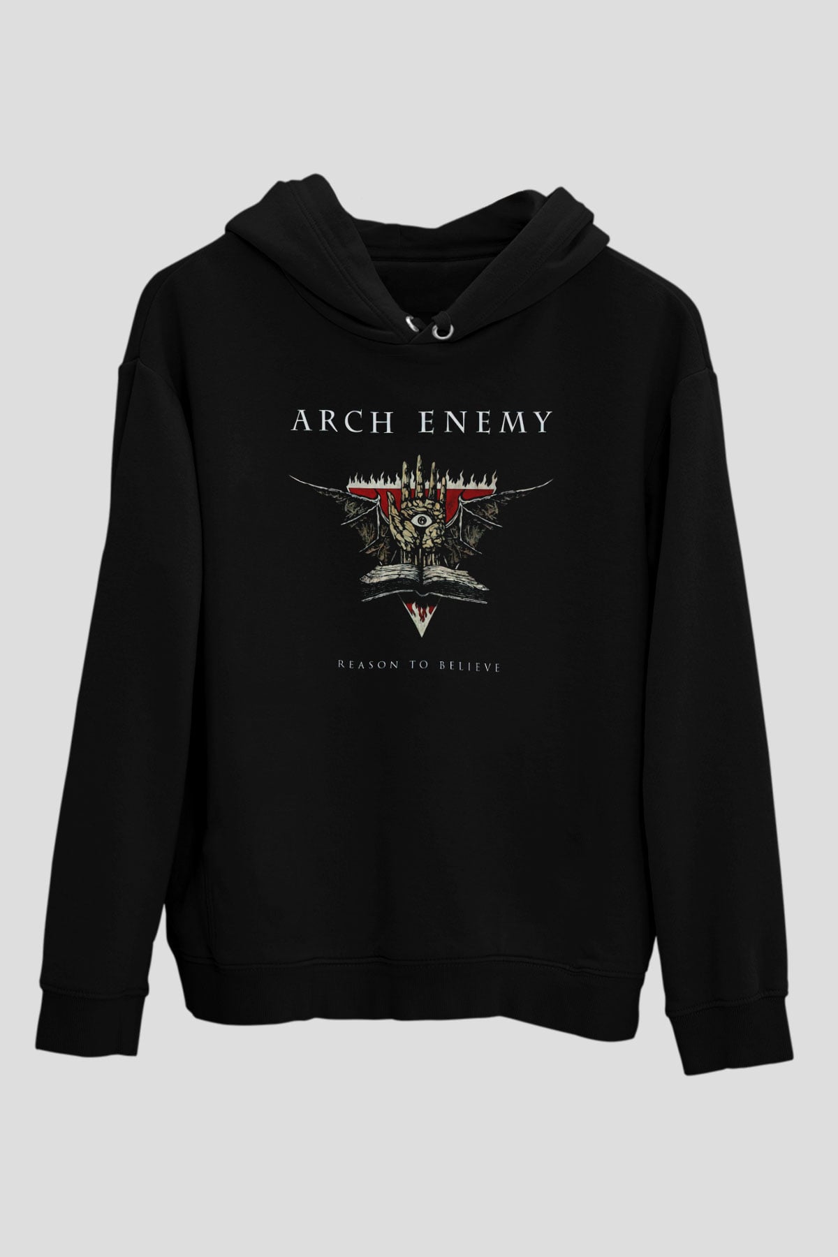 Arch Enemy Siyah Unisex Kapüşonlu Sweatshirt