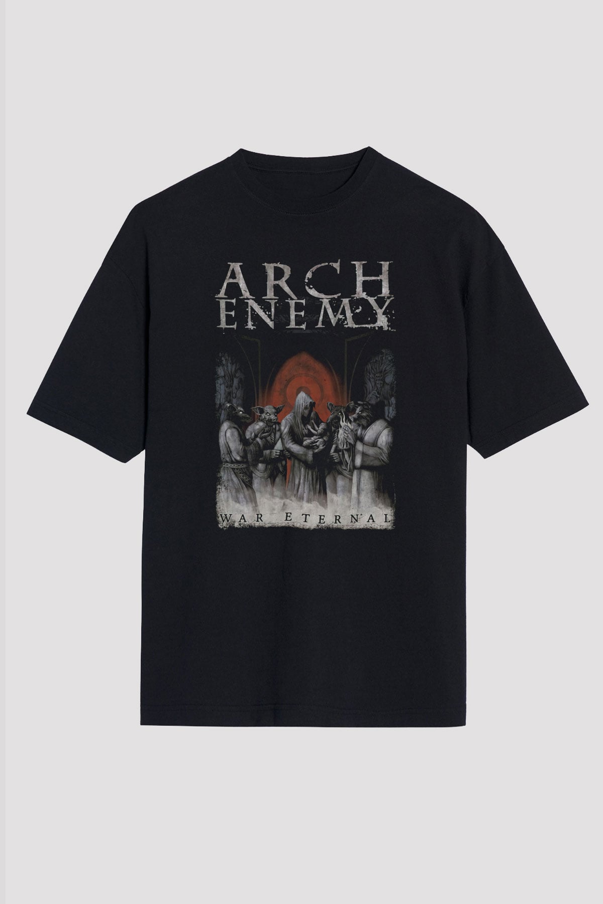 Arch Enemy Siyah Unisex Oversize Tişört T-Shirt