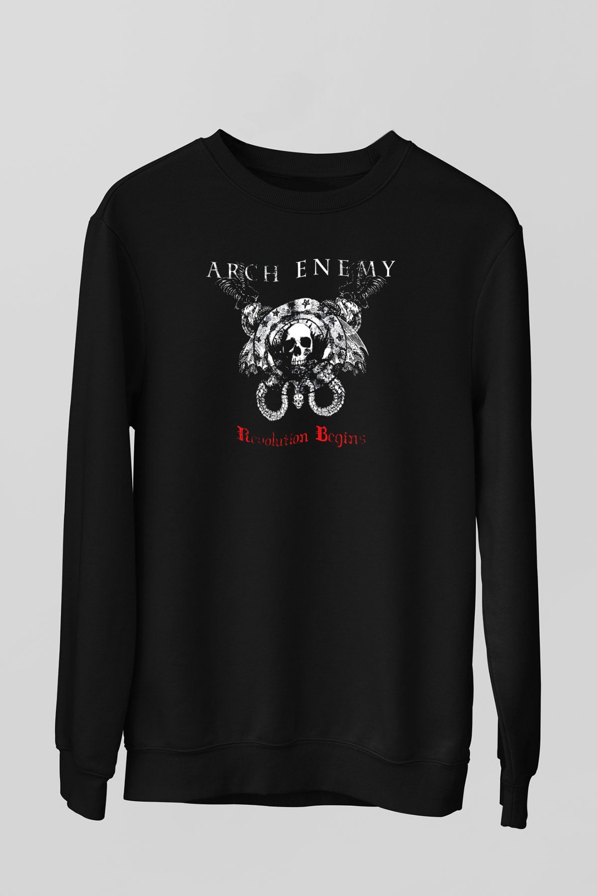 Arch Enemy Siyah Unisex Sweatshirt
