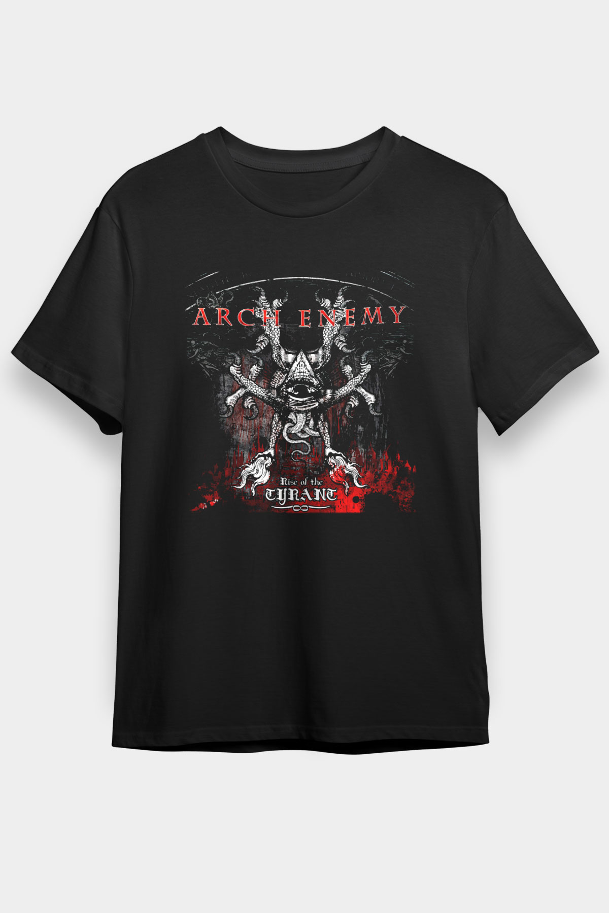 Arch Enemy Siyah Unisex Tişört T-Shirt - TişörtFabrikası