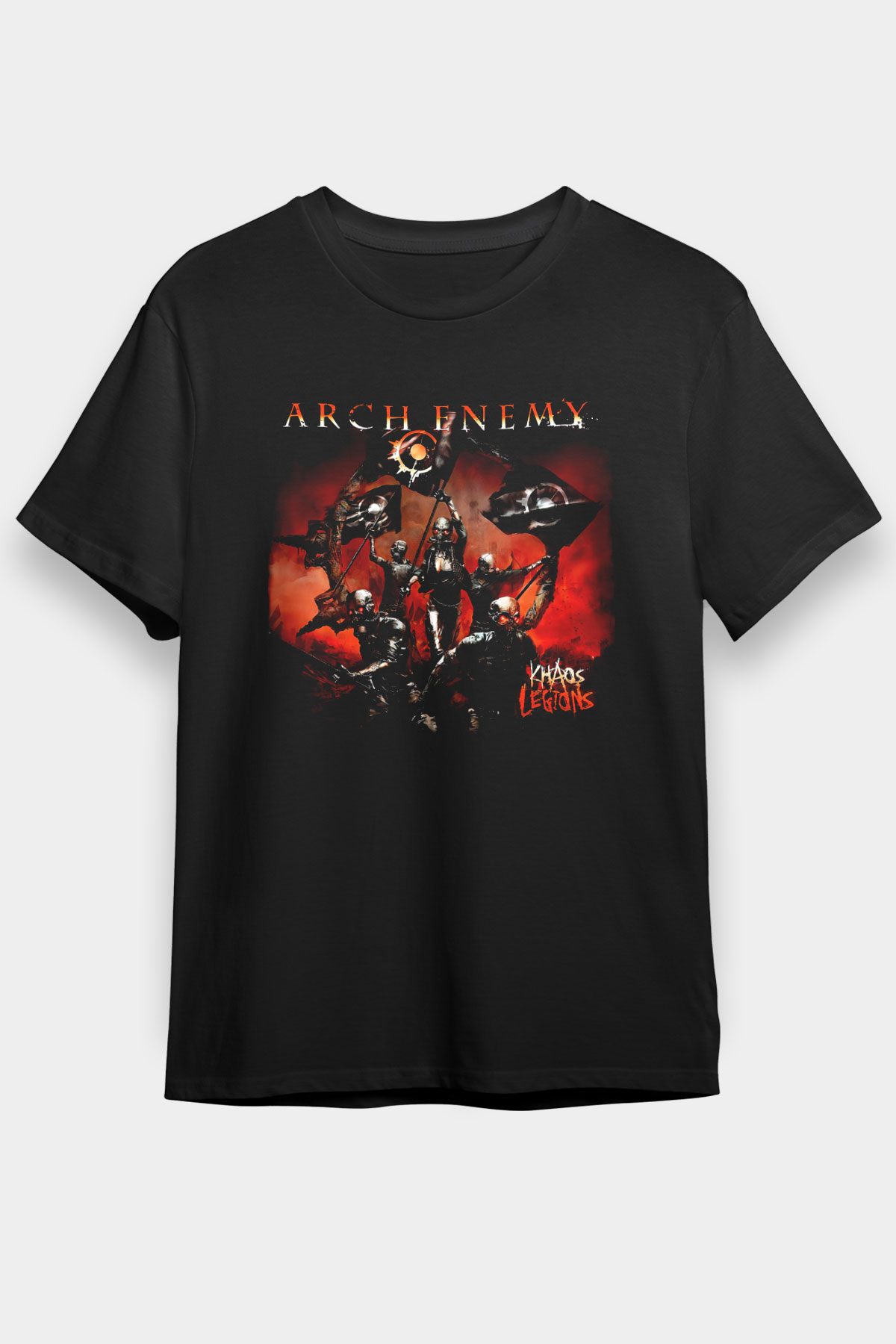 Arch Enemy Siyah Unisex Tişört T-Shirt - TişörtFabrikası