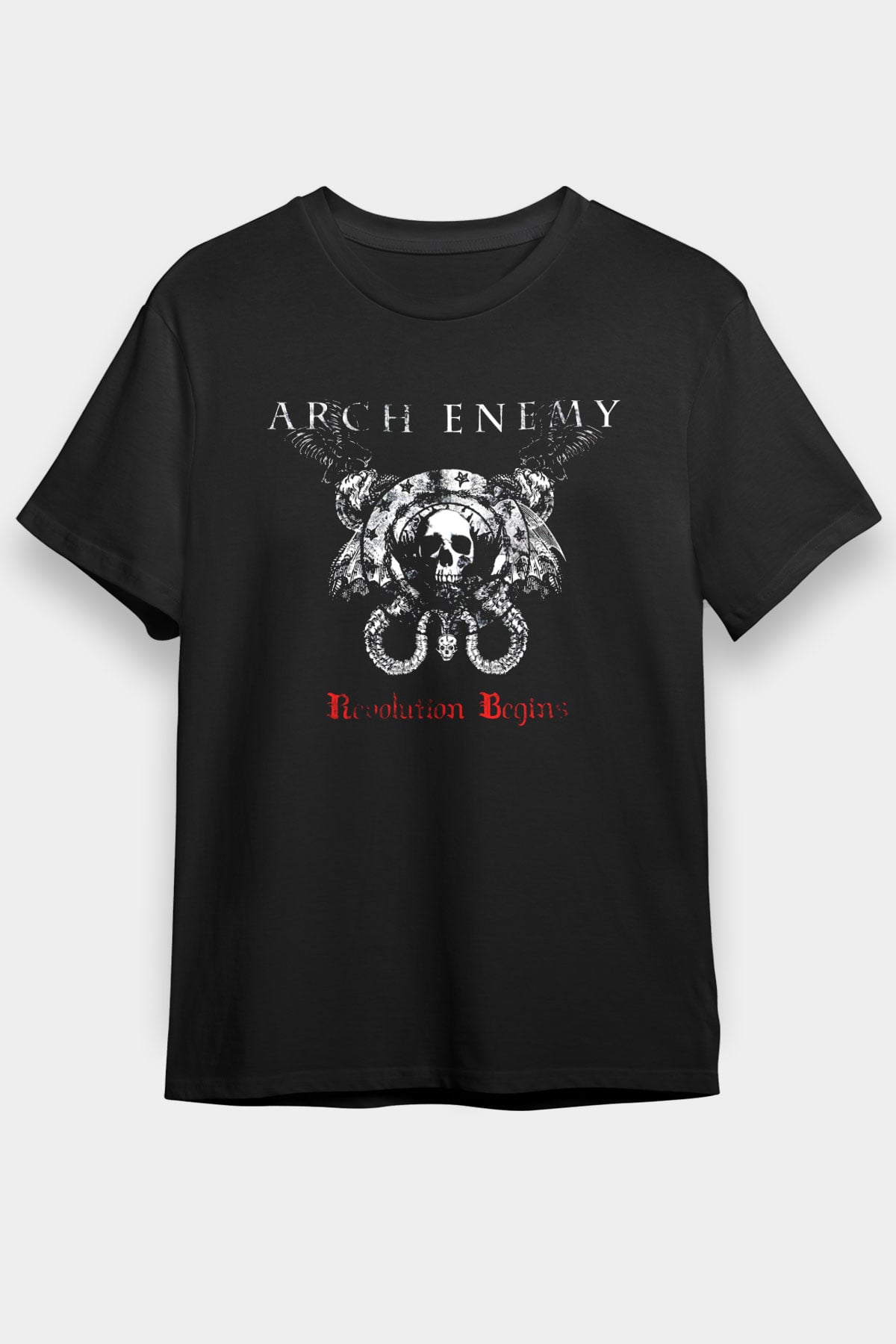 Arch Enemy Siyah Unisex Tişört T-Shirt - TişörtFabrikası