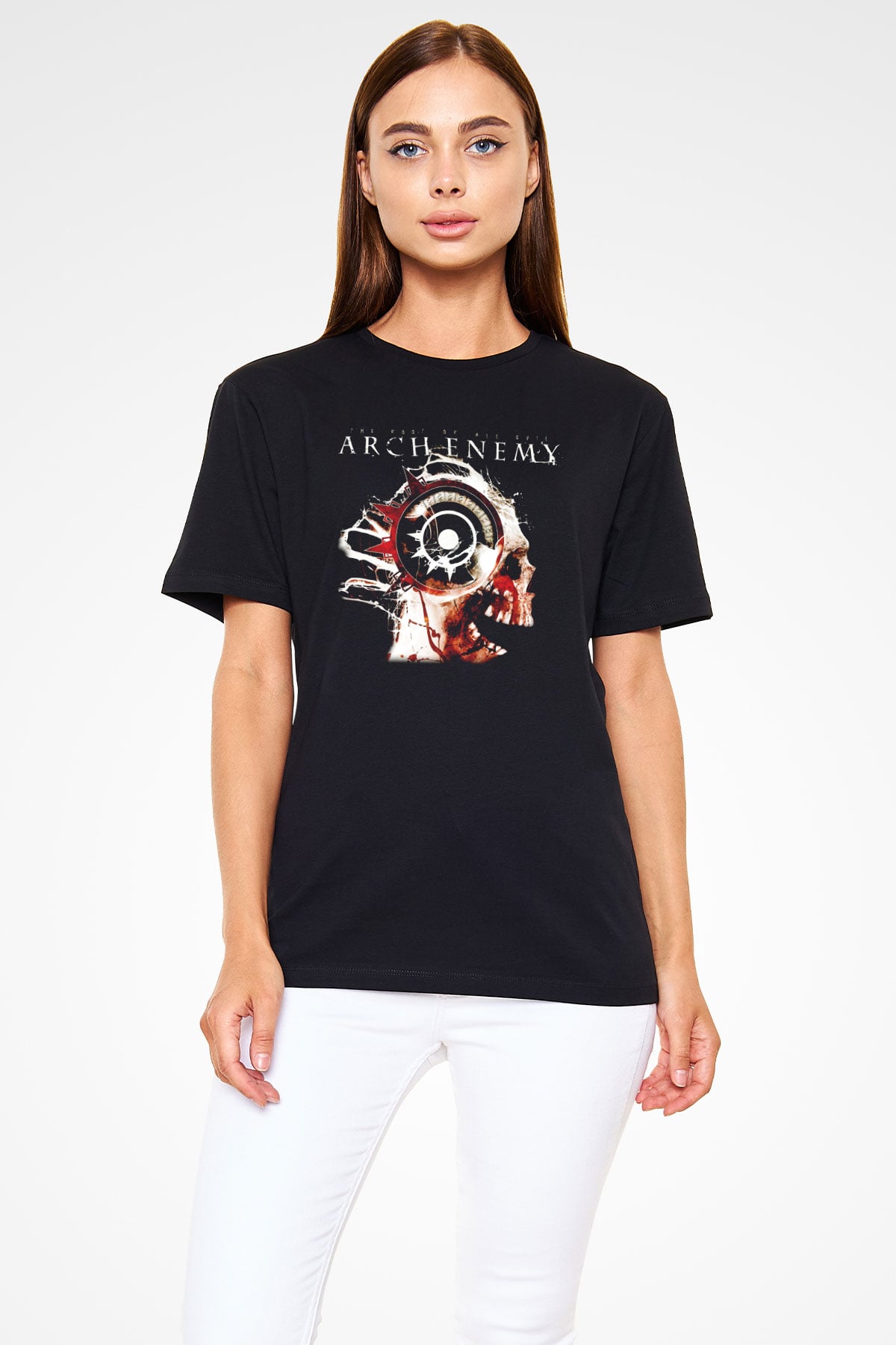 Arch Enemy Siyah Unisex Tişört T-Shirt - TişörtFabrikası