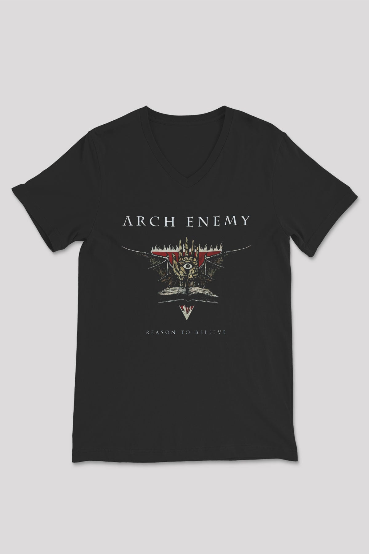 Arch Enemy Siyah Unisex V Yaka Tişört