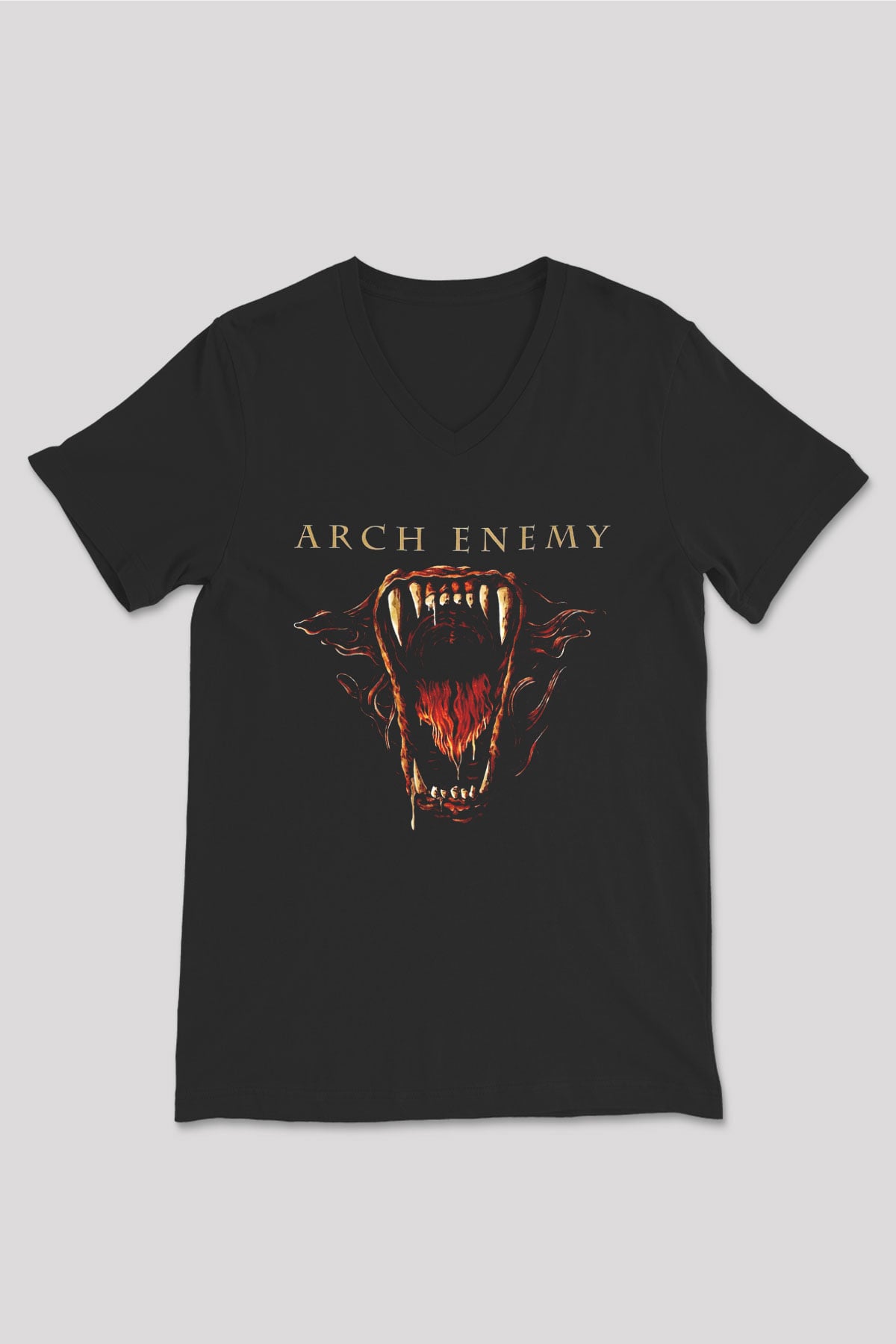 Arch Enemy Siyah Unisex V Yaka Tişört
