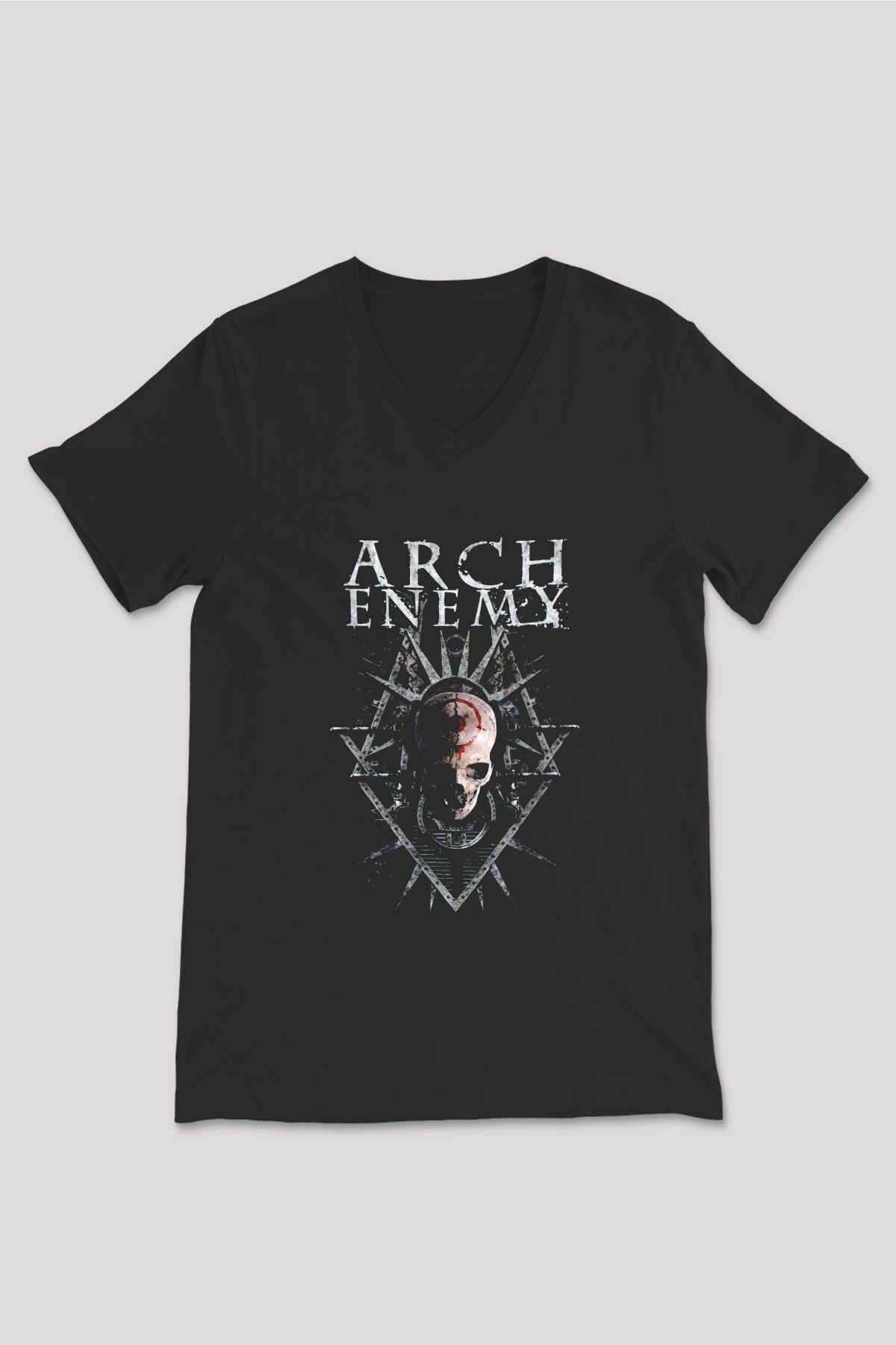Arch Enemy Siyah Unisex V Yaka Tişört