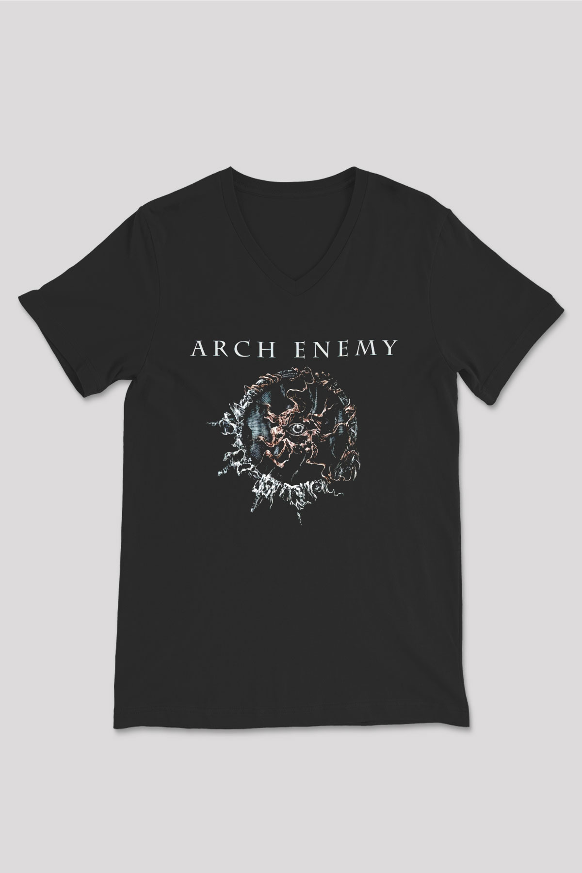 Arch Enemy Siyah Unisex V Yaka Tişört