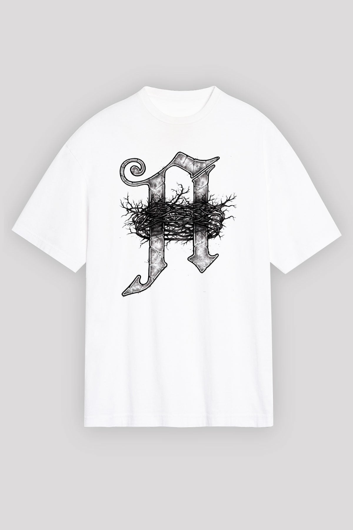 Architects Beyaz Unisex Oversize Tişört T-Shirt