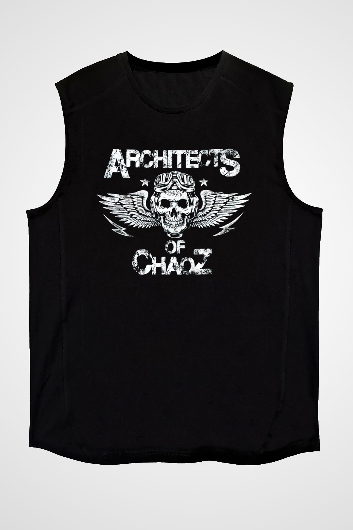 Architects Siyah Unisex Kolsuz Tişört