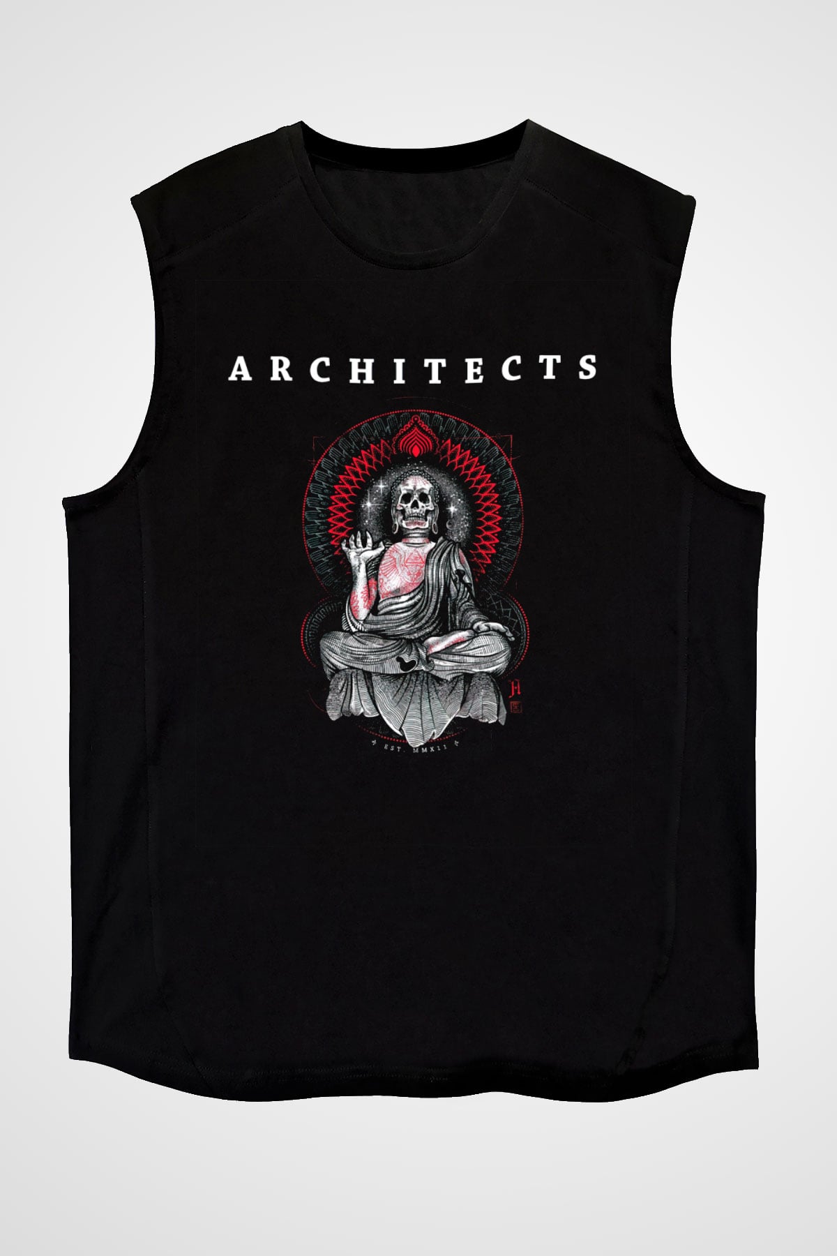 Architects Siyah Unisex Kolsuz Tişört