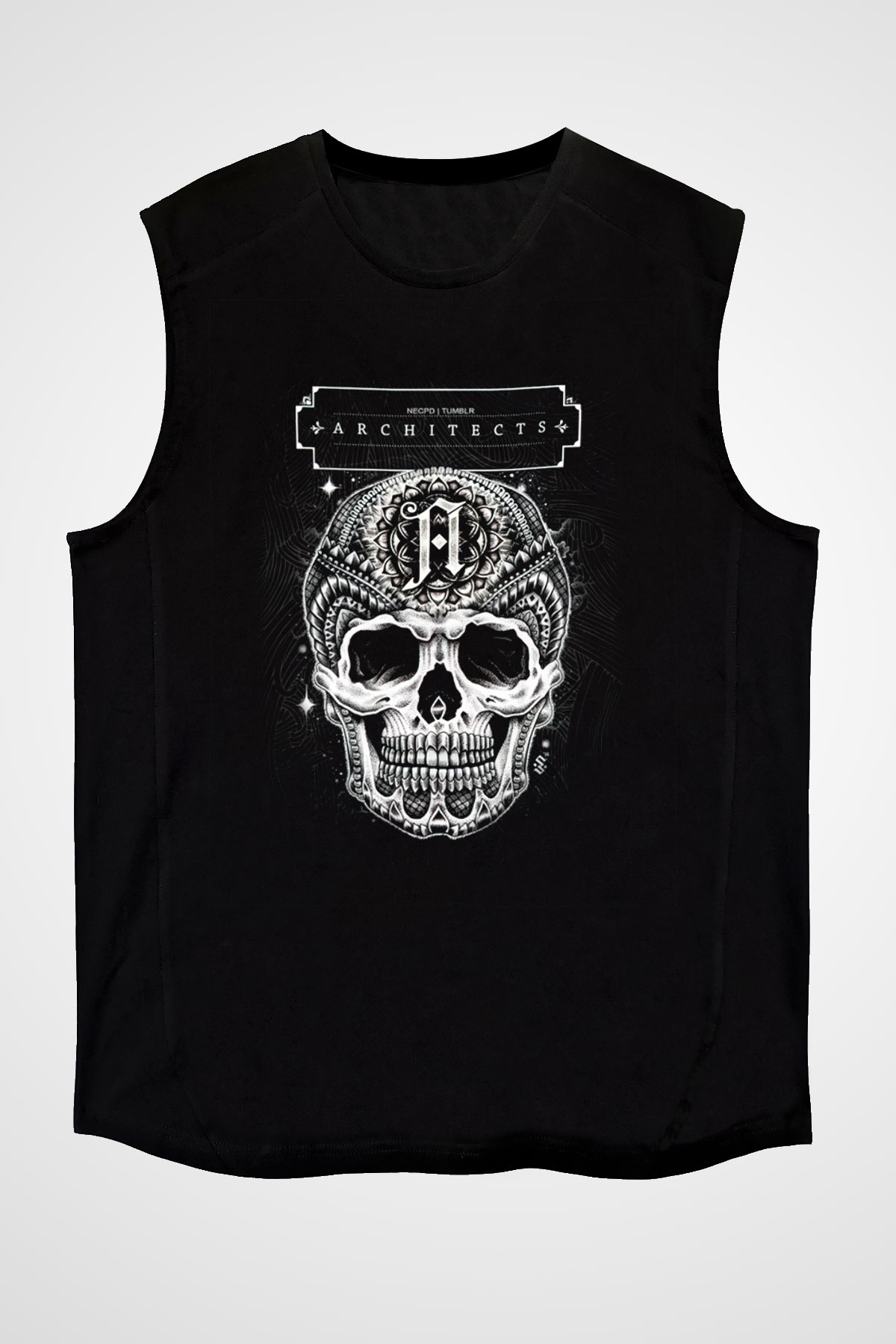 Architects Siyah Unisex Kolsuz Tişört