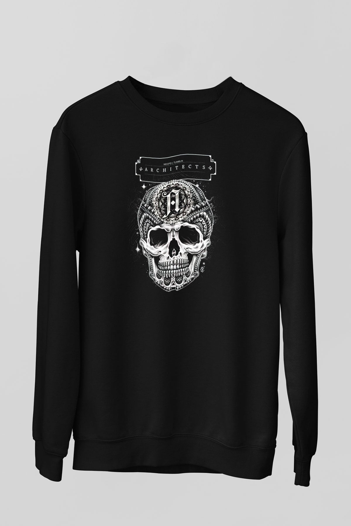 Architects Siyah Unisex Sweatshirt