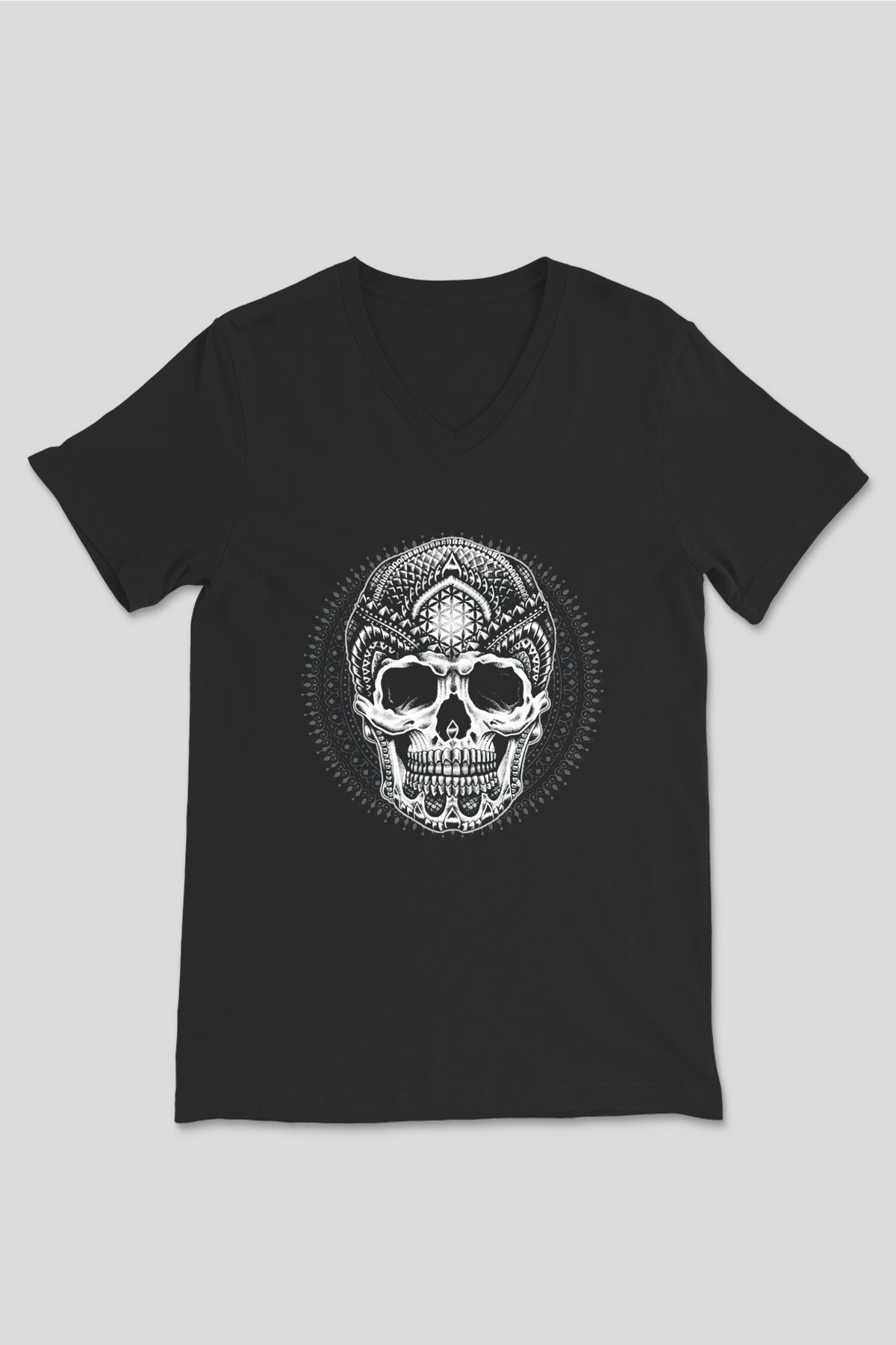 Architects Siyah Unisex V Yaka Tişört T-Shirt