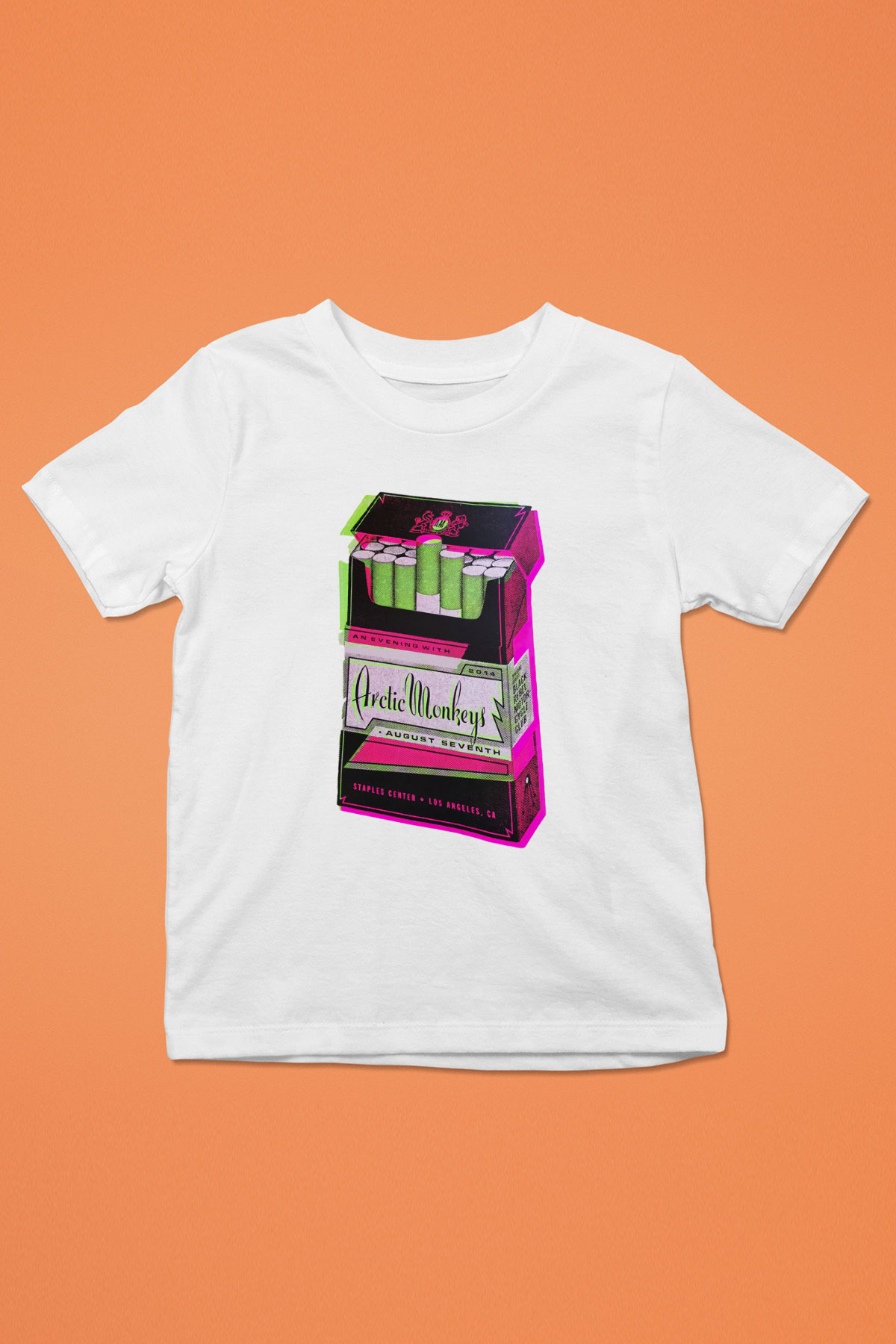 Arctic Monkeys August Seventh Beyaz Unisex Çocuk Tişört