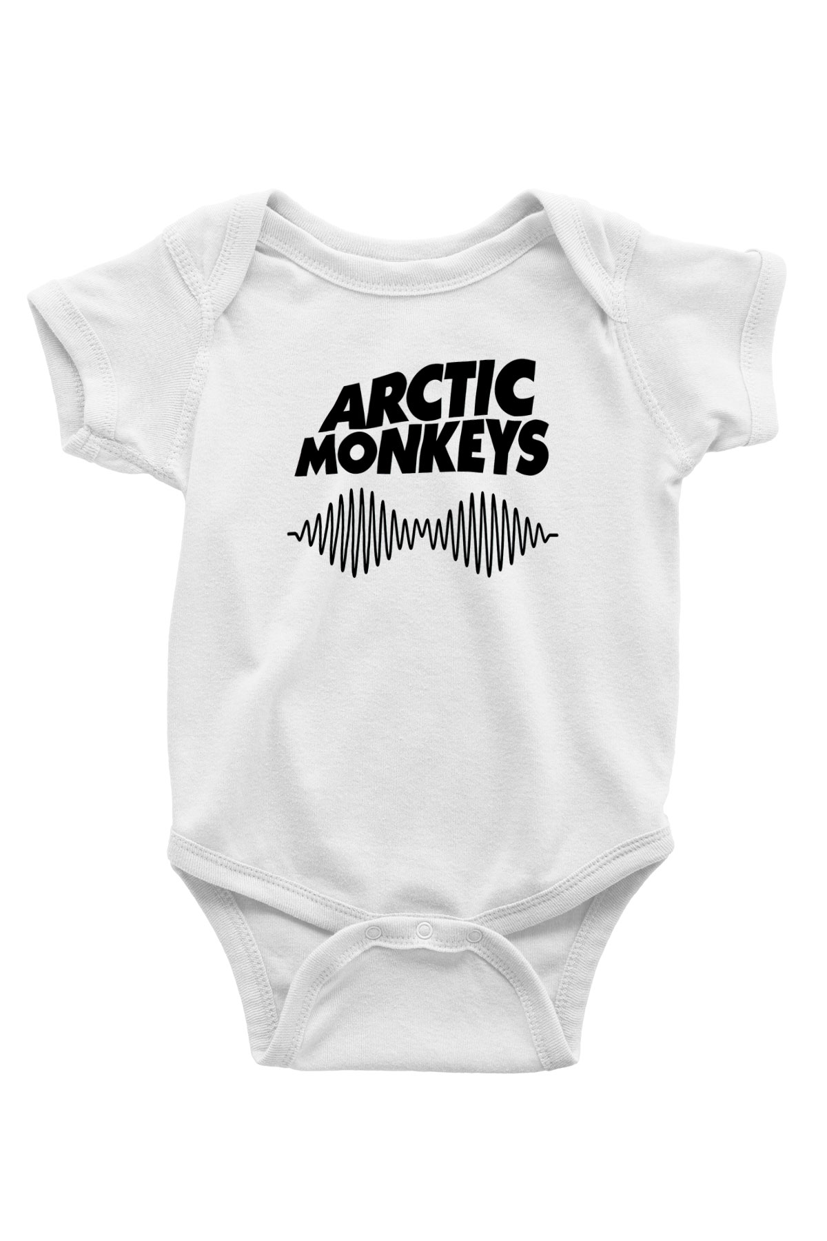 Arctic Monkeys Beyaz Bebek Body - Zıbın