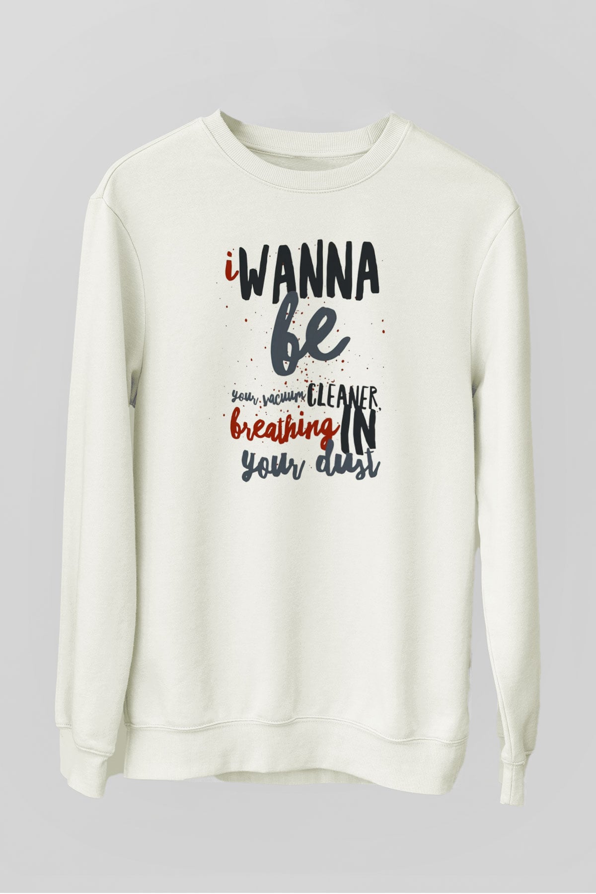 Arctic Monkeys Beyaz Unisex Sweatshirt