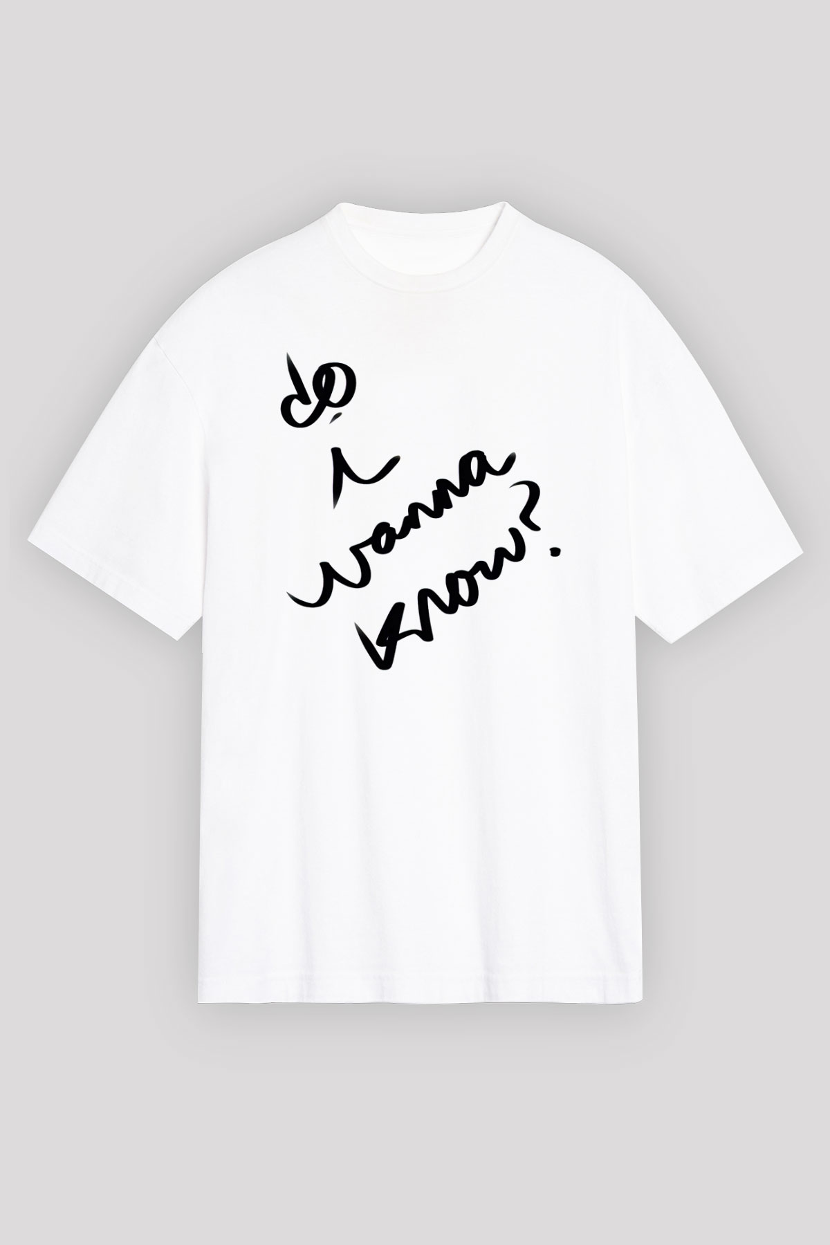 Arctic Monkeys Beyaz Unisex Tişört T-Shirt - TişörtFabrikası
