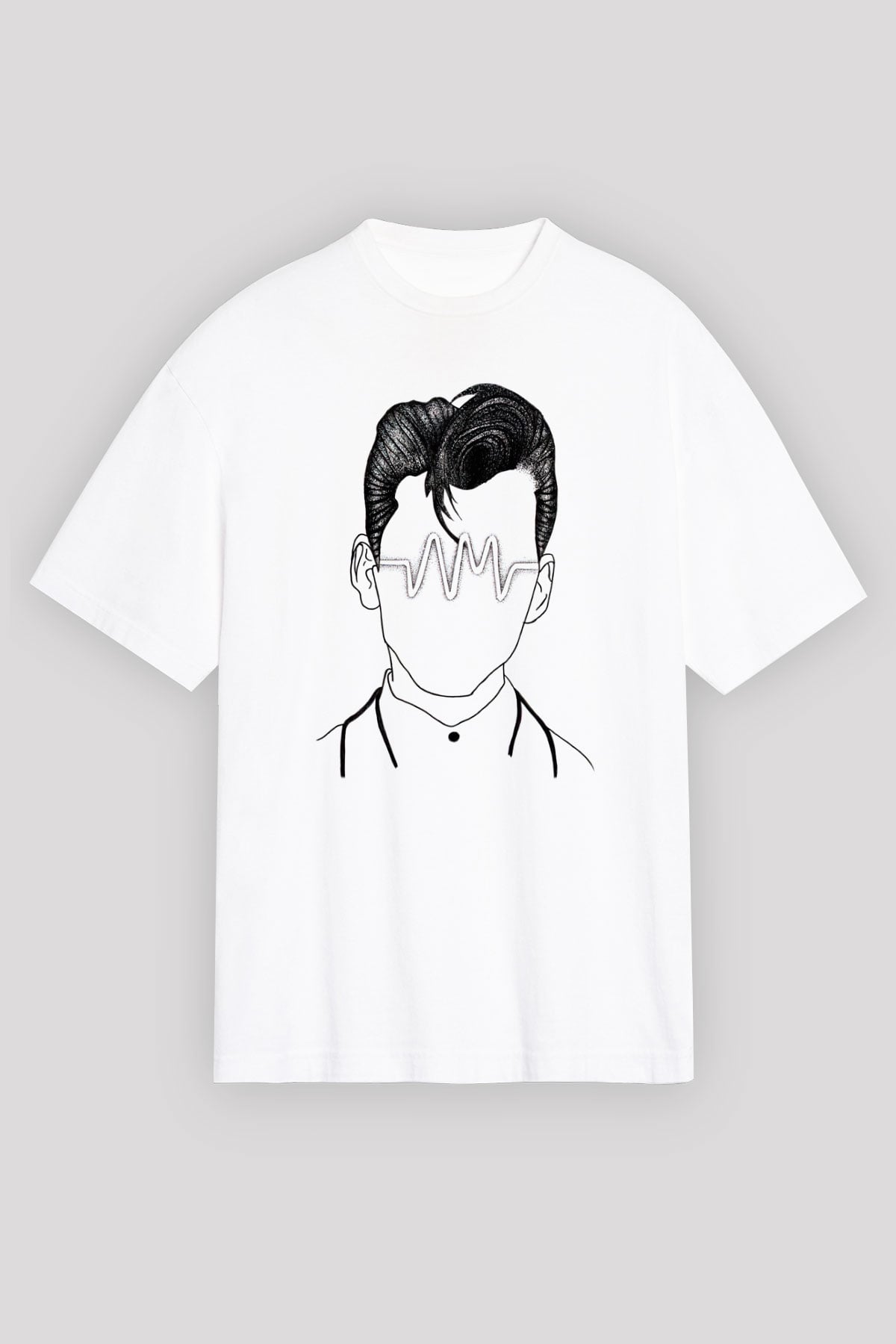Arctic Monkeys Beyaz Unisex Tişört T-Shirt - TişörtFabrikası