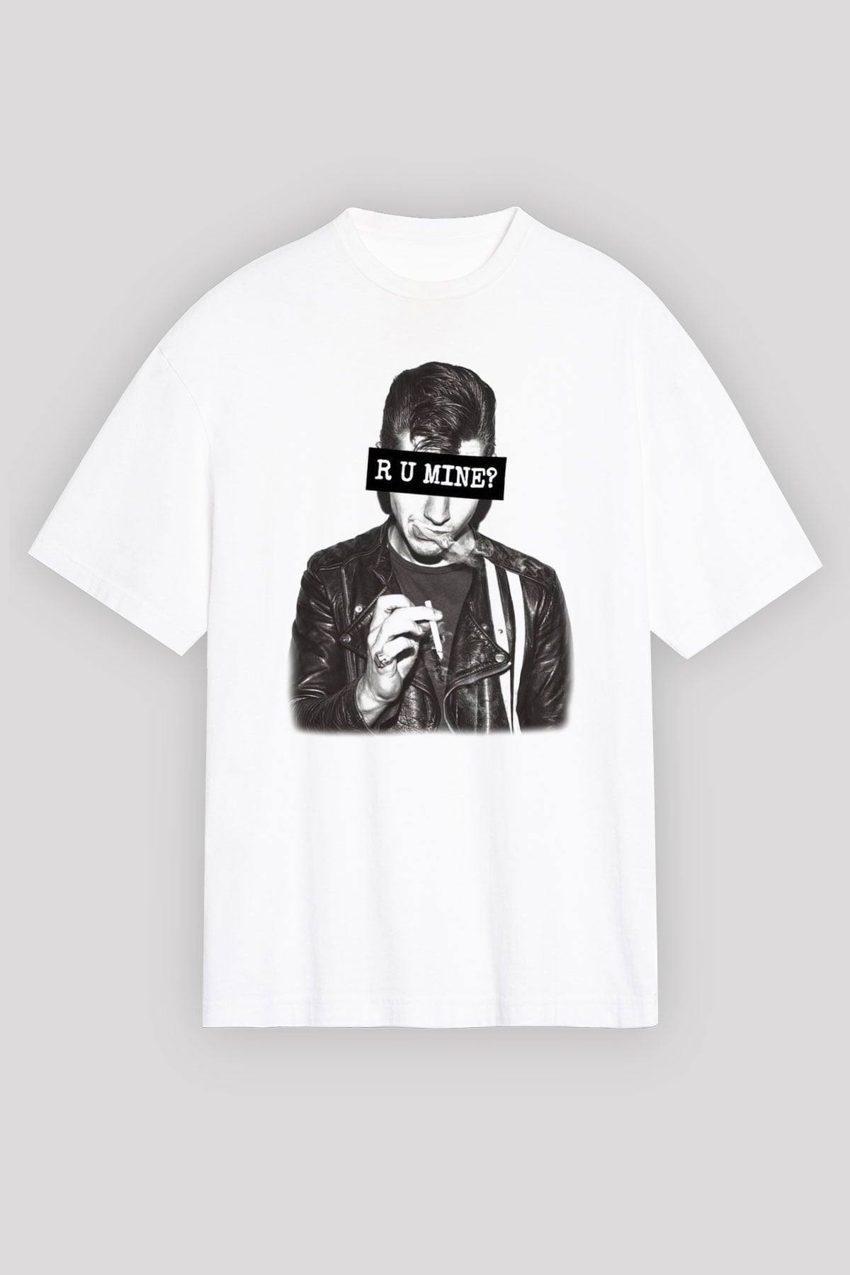 Arctic Monkeys R U Mine Anticipation Beyaz Unisex Tişört T-Shirt - TişörtFabrikası