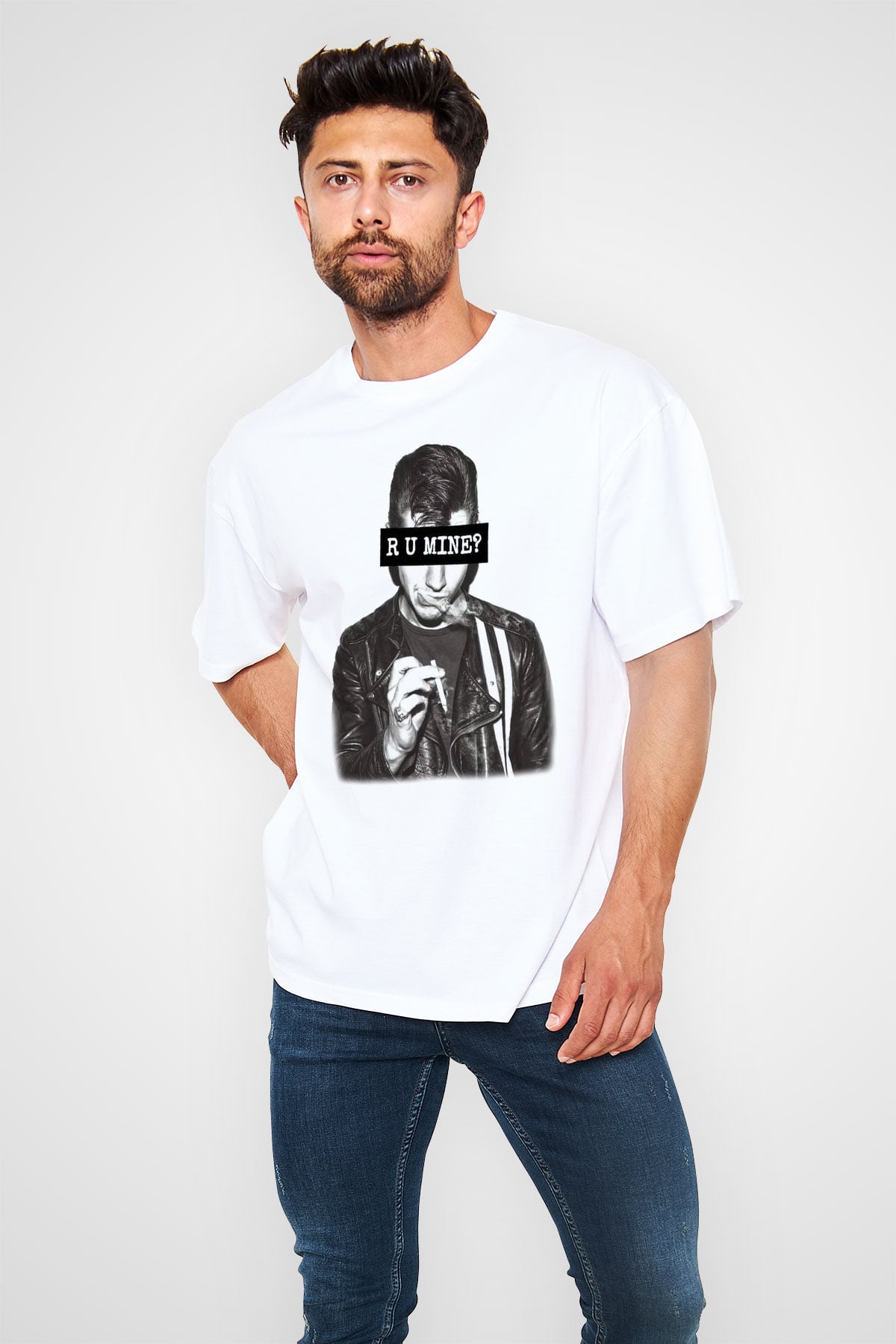 Arctic Monkeys R U Mine Anticipation Beyaz Unisex Tişört T-Shirt - TişörtFabrikası