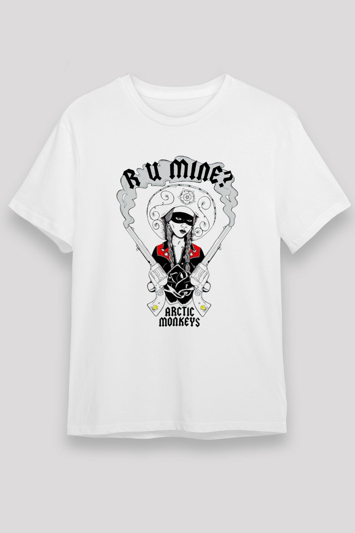 Arctic Monkeys R U Mine Beyaz Unisex Tişört T-Shirt - TişörtFabrikası