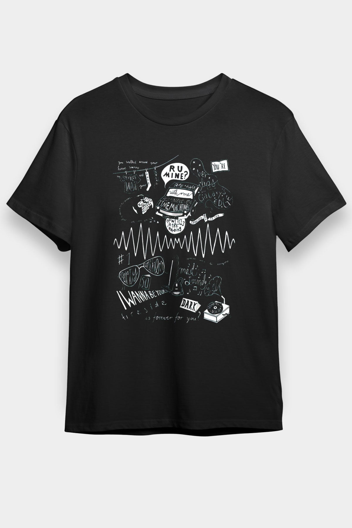 Arctic Monkeys R U Mine Siyah Unisex Tişört T-Shirt - TişörtFabrikası