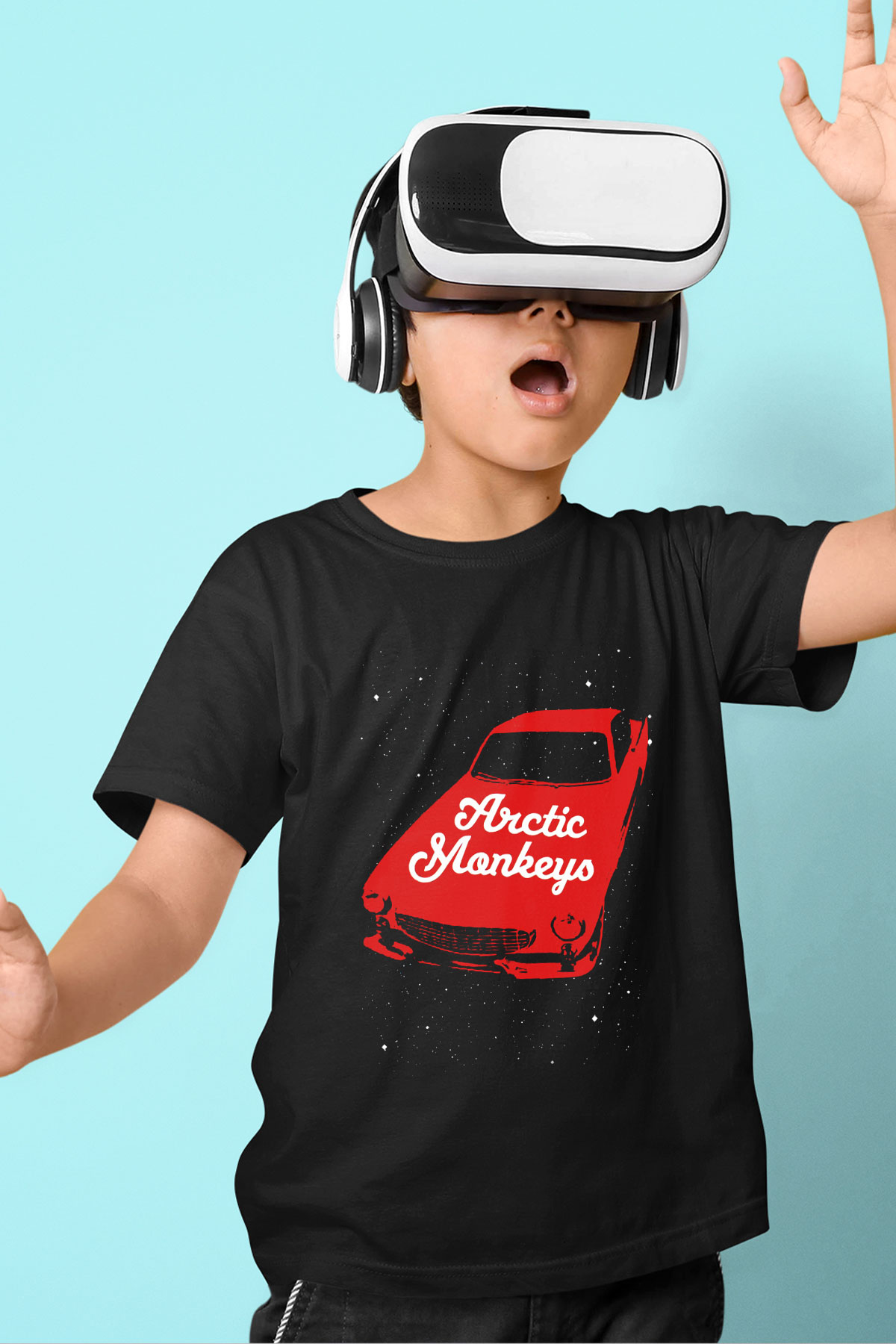 Arctic Monkeys Siyah Unisex Çocuk Tişört