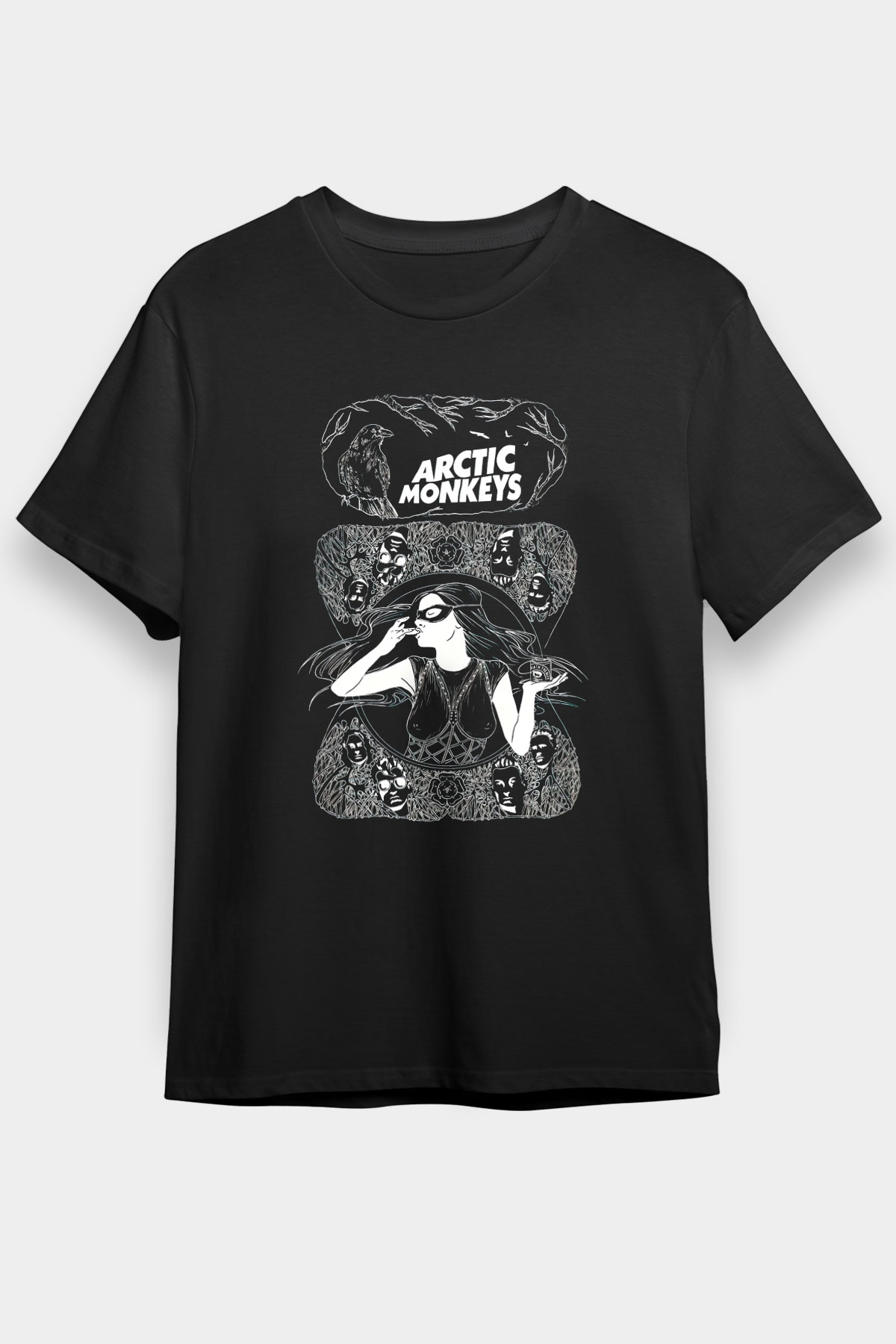Arctic Monkeys Siyah Unisex Tişört T-Shirt - TişörtFabrikası