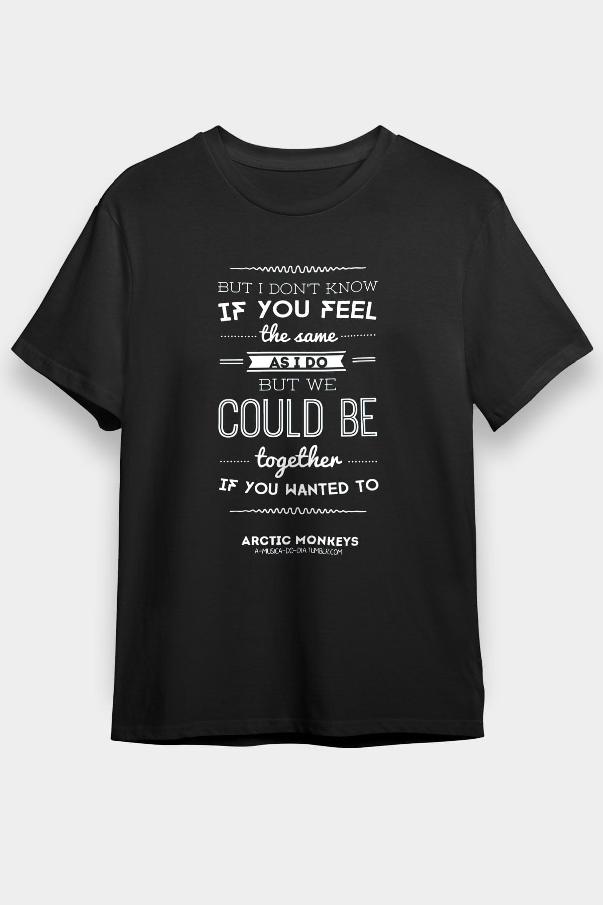 Arctic Monkeys Siyah Unisex Tişört T-Shirt - TişörtFabrikası