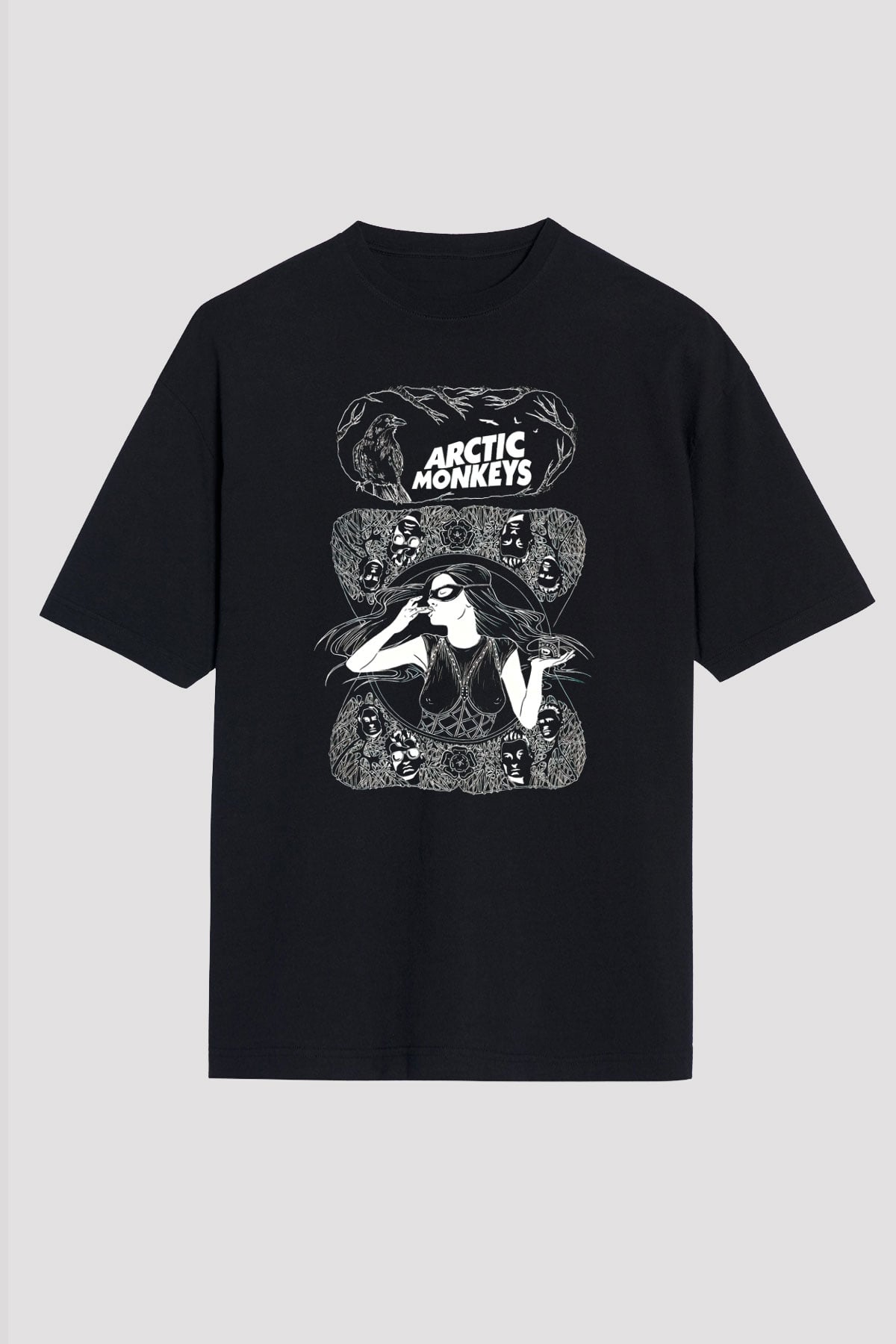 Arctic Monkeys Siyah Unisex Tişört T-Shirt - TişörtFabrikası