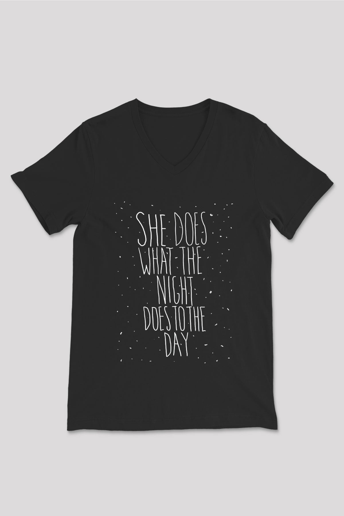 Arctic Monkeys Siyah Unisex V Yaka Tişört
