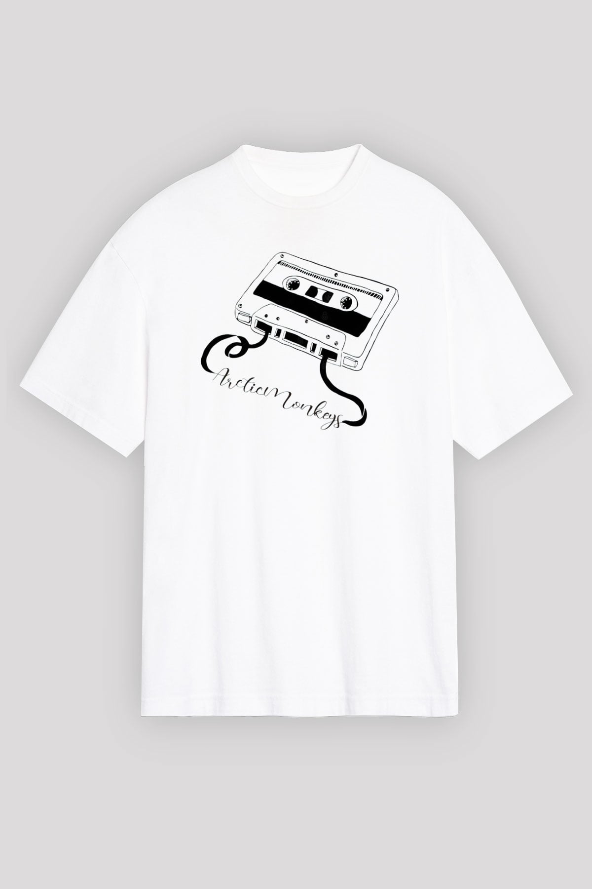 Arctic Monkeys Why'd You Only Call Me When You're High Beyaz Unisex Tişört T-Shirt - TişörtFabrikası