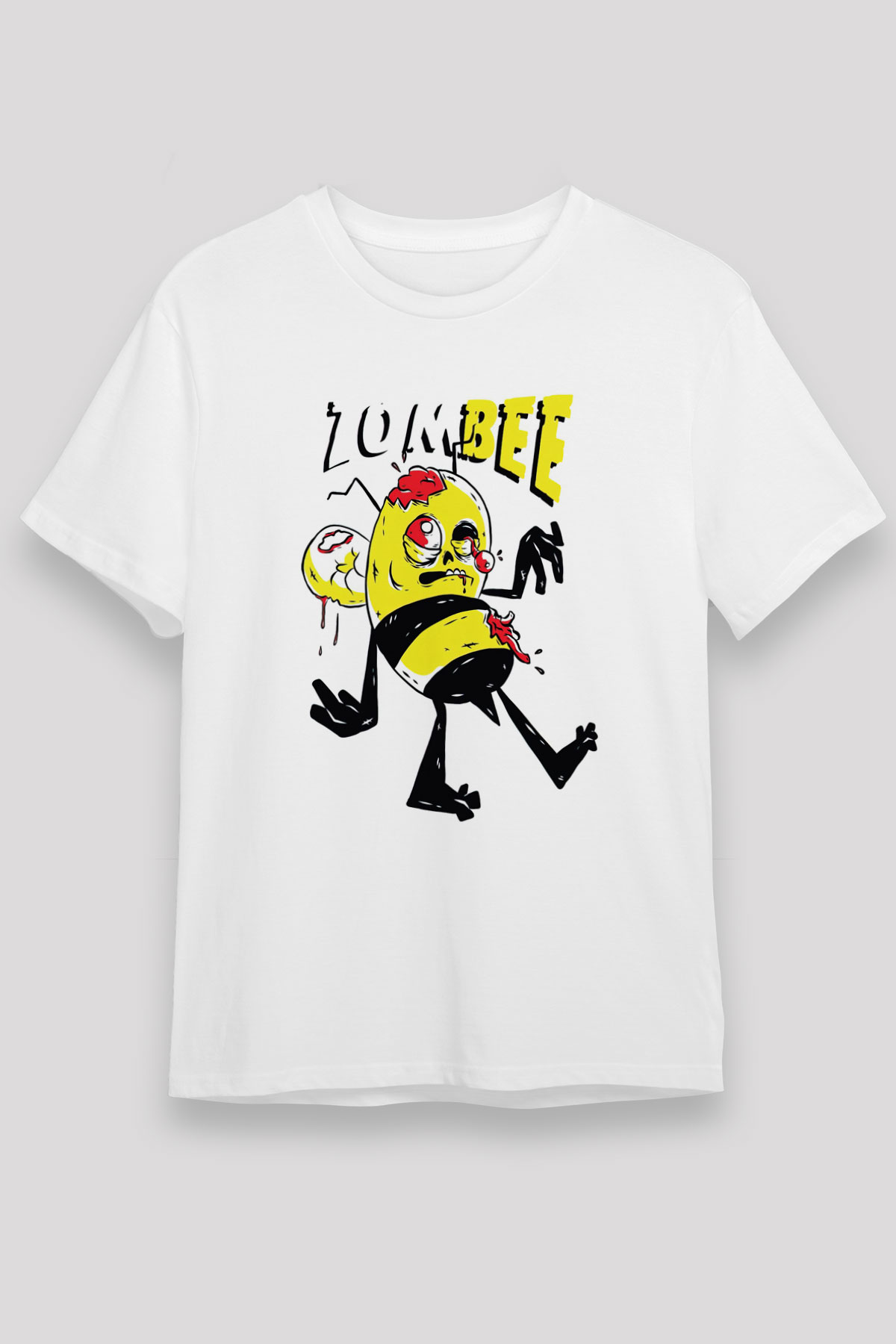 Arıcı Beyaz Unisex Tişört T-Shirt - TişörtFabrikası