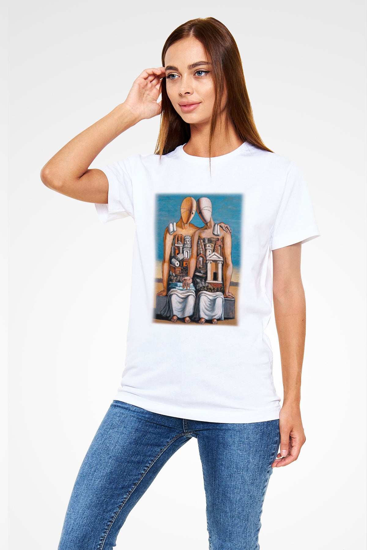 Arkeolog Beyaz Unisex Tişört T-Shirt - TişörtFabrikası