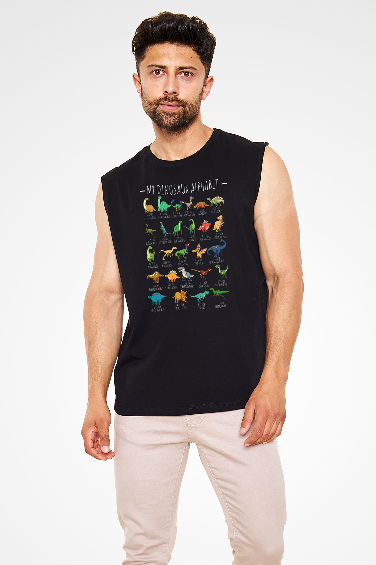 Arkeolog Siyah Unisex Kolsuz Tişört