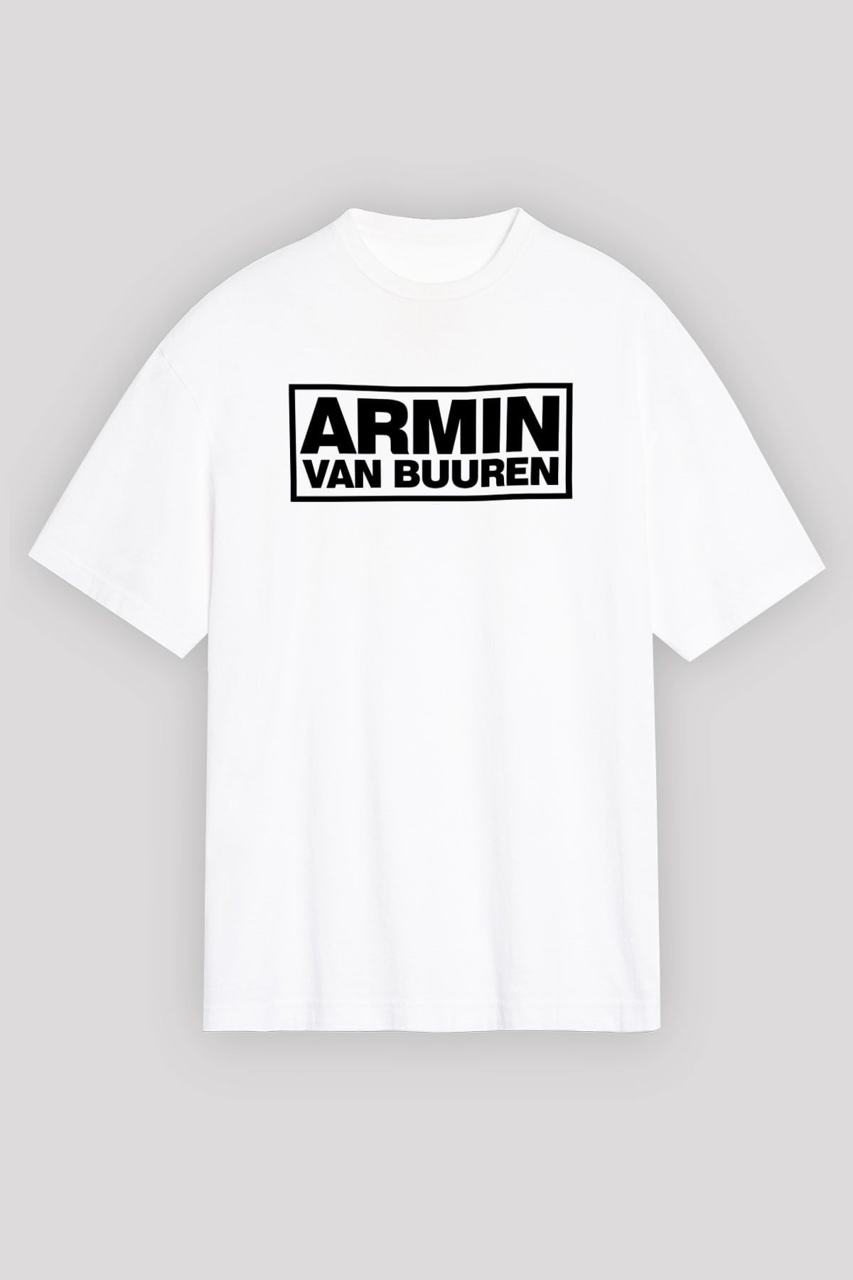 Armin Van Buuren Beyaz Unisex Oversize Tişört T-Shirt
