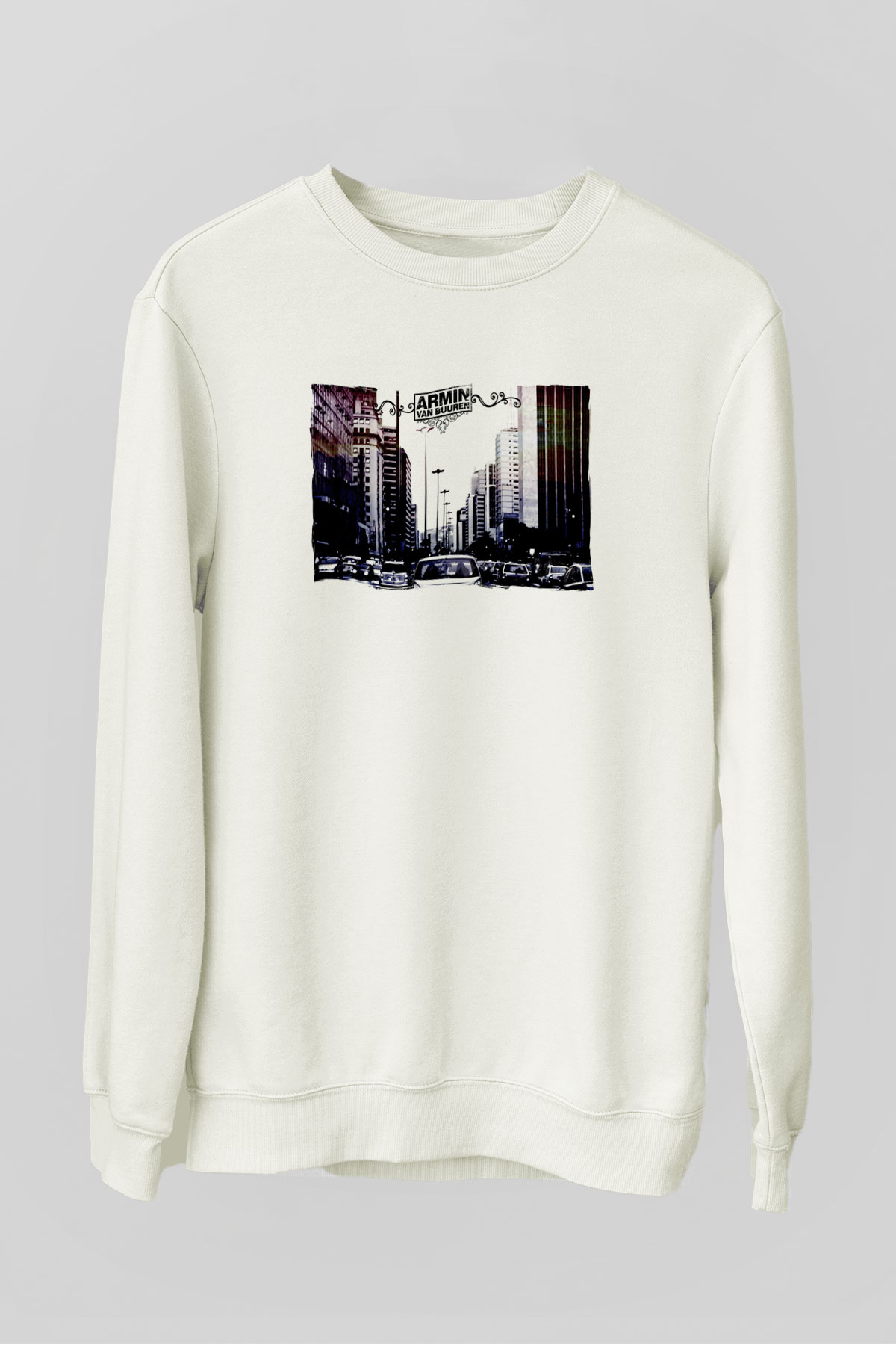 Armin Van Buuren Beyaz Unisex Sweatshirt