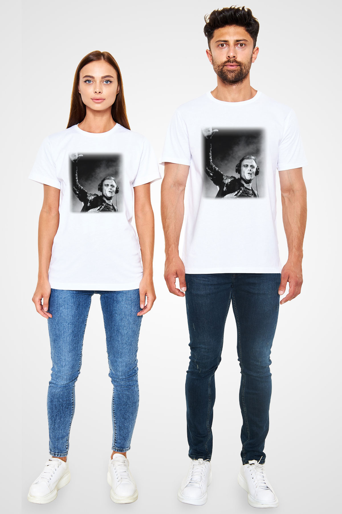 Armin Van Buuren Beyaz Unisex Tişört T-Shirt - TişörtFabrikası
