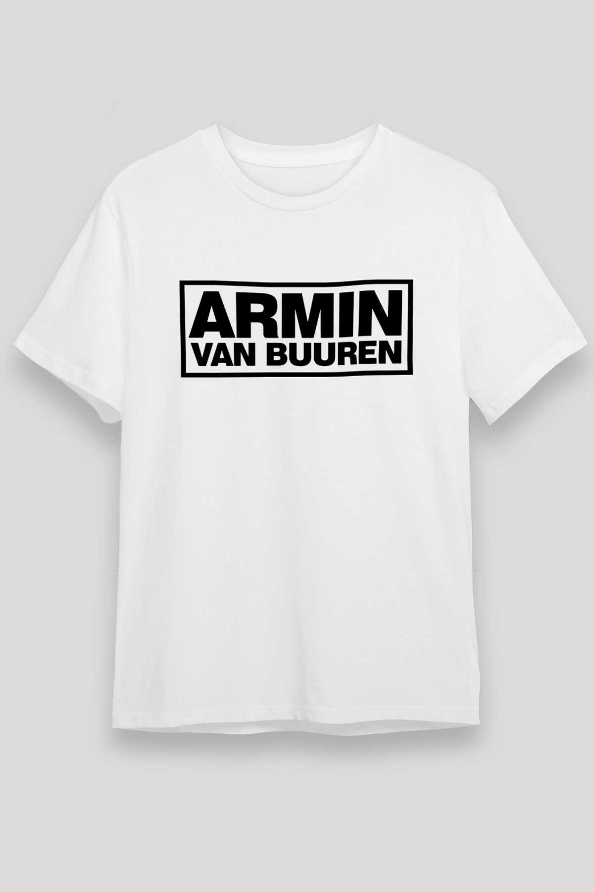 Armin Van Buuren Beyaz Unisex Tişört T-Shirt - TişörtFabrikası