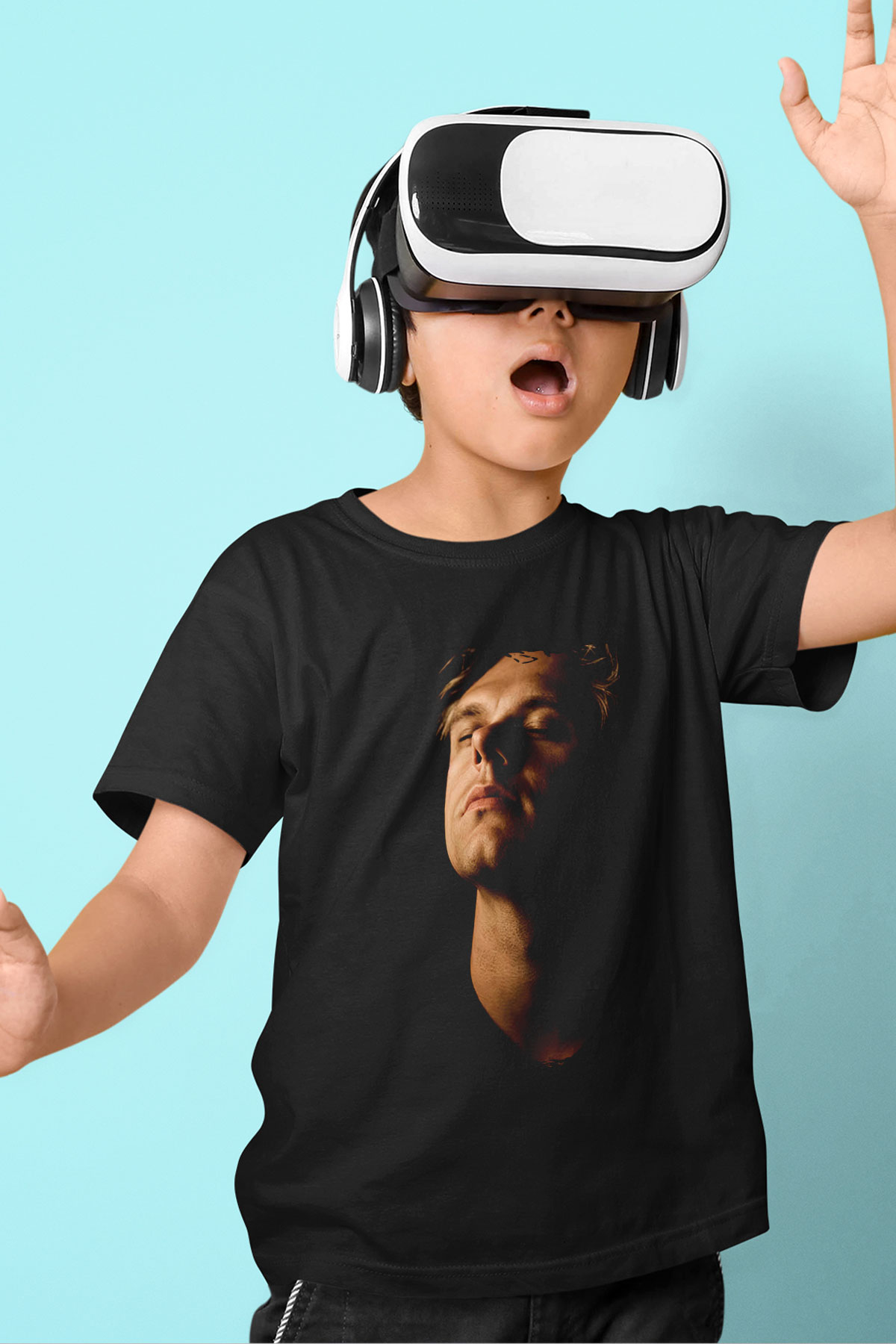 Armin Van Buuren Siyah Unisex Çocuk Tişört