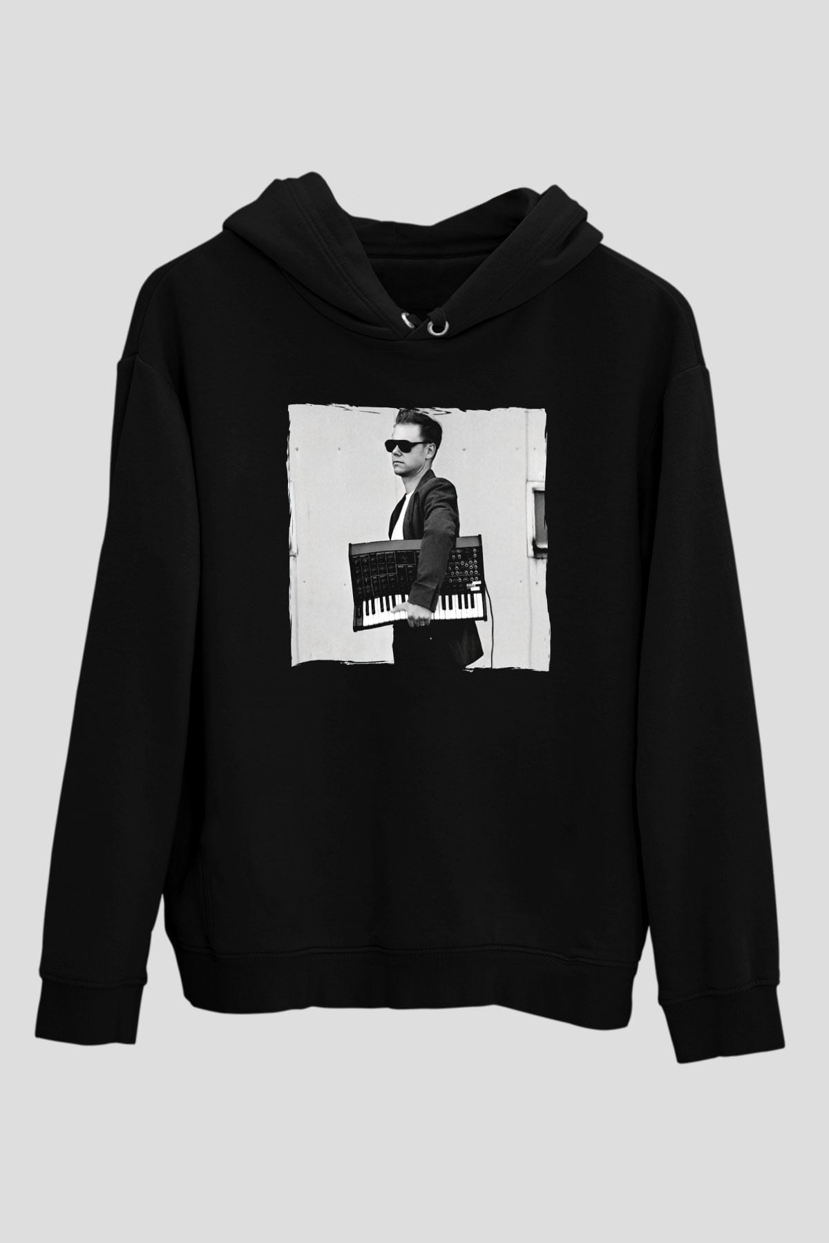 Armin Van Buuren Siyah Unisex Kapüşonlu Sweatshirt
