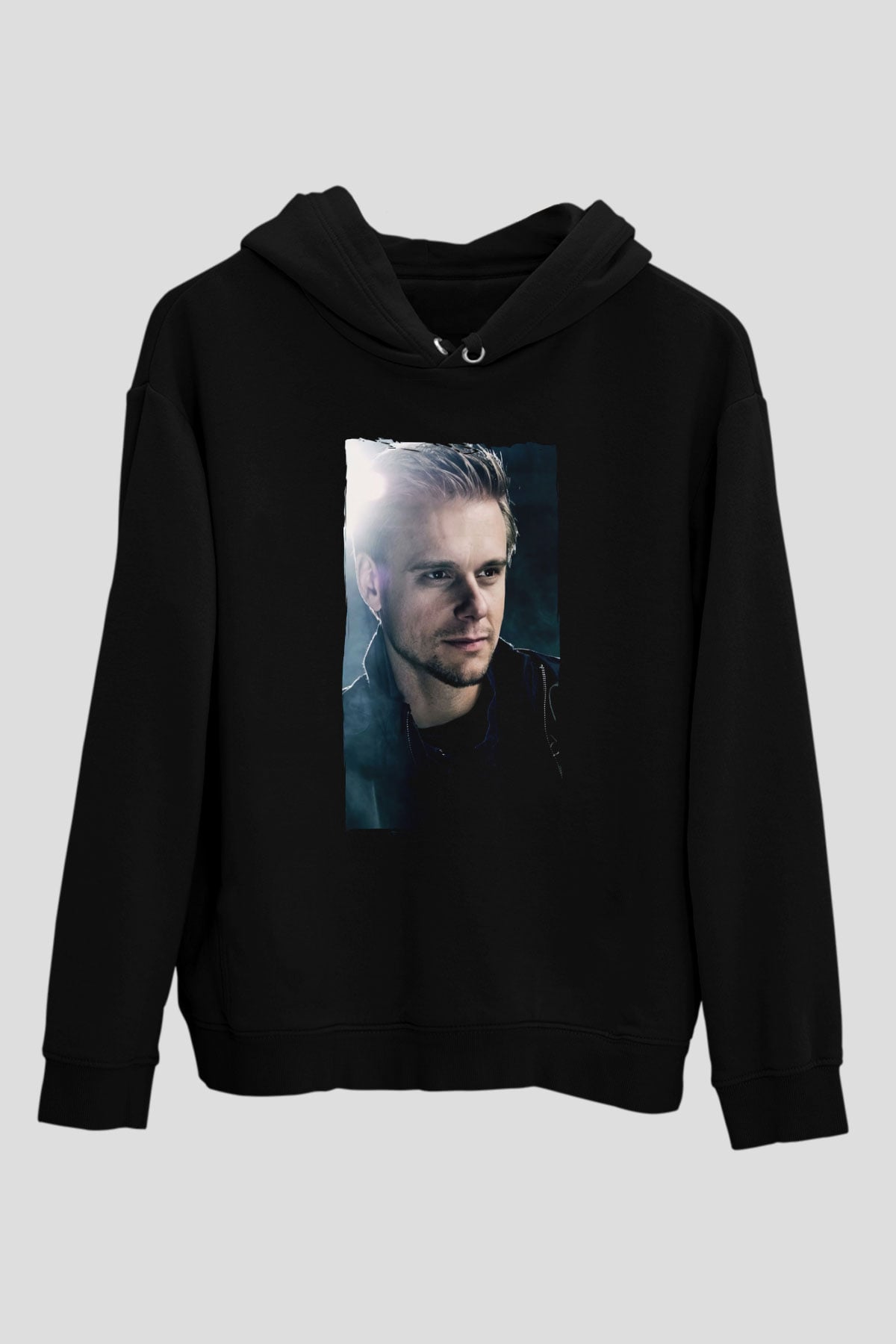 Armin Van Buuren Siyah Unisex Kapüşonlu Sweatshirt