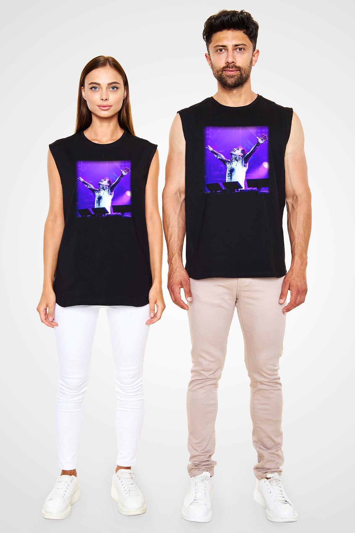 Armin Van Buuren Siyah Unisex Kolsuz Tişört